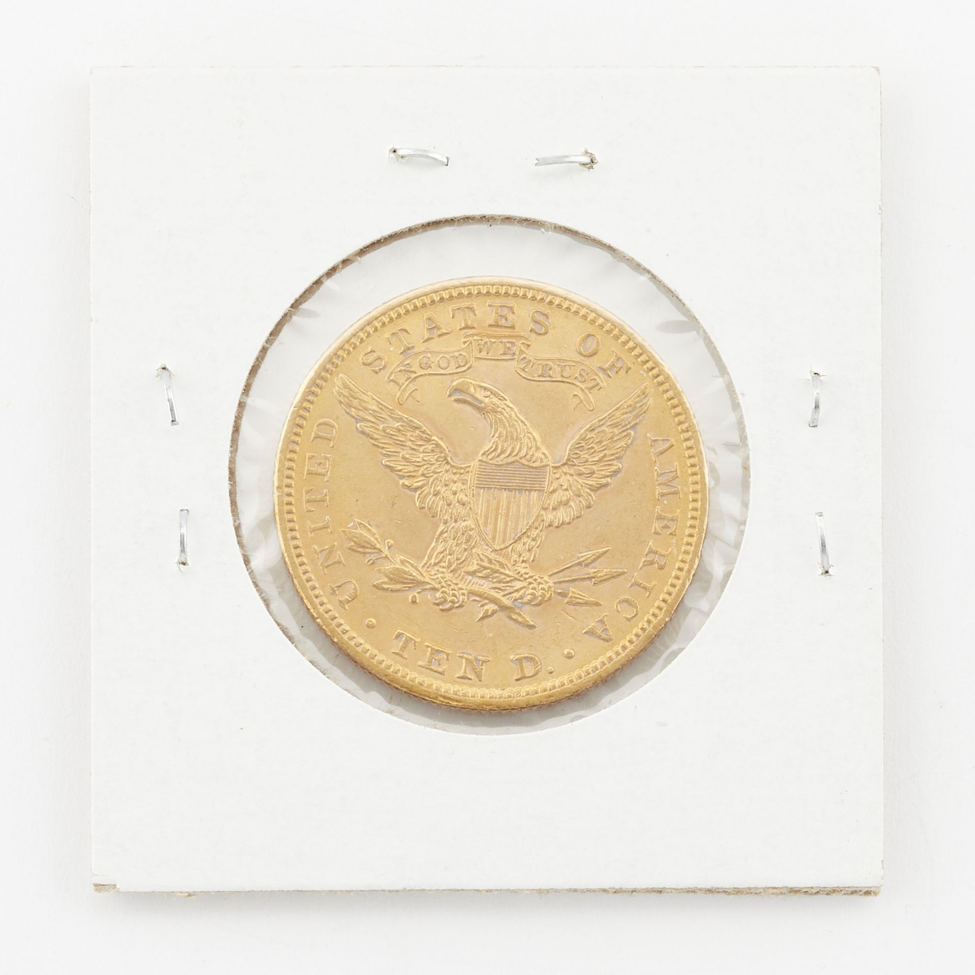 1901 $10 Liberty Head Gold Coin - Image 2 of 2