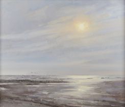 Marc R. Hanson "Skimmers" Seascape Painting