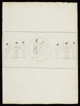 Poss William Hamilton Theseus & Minotaur Engraving
