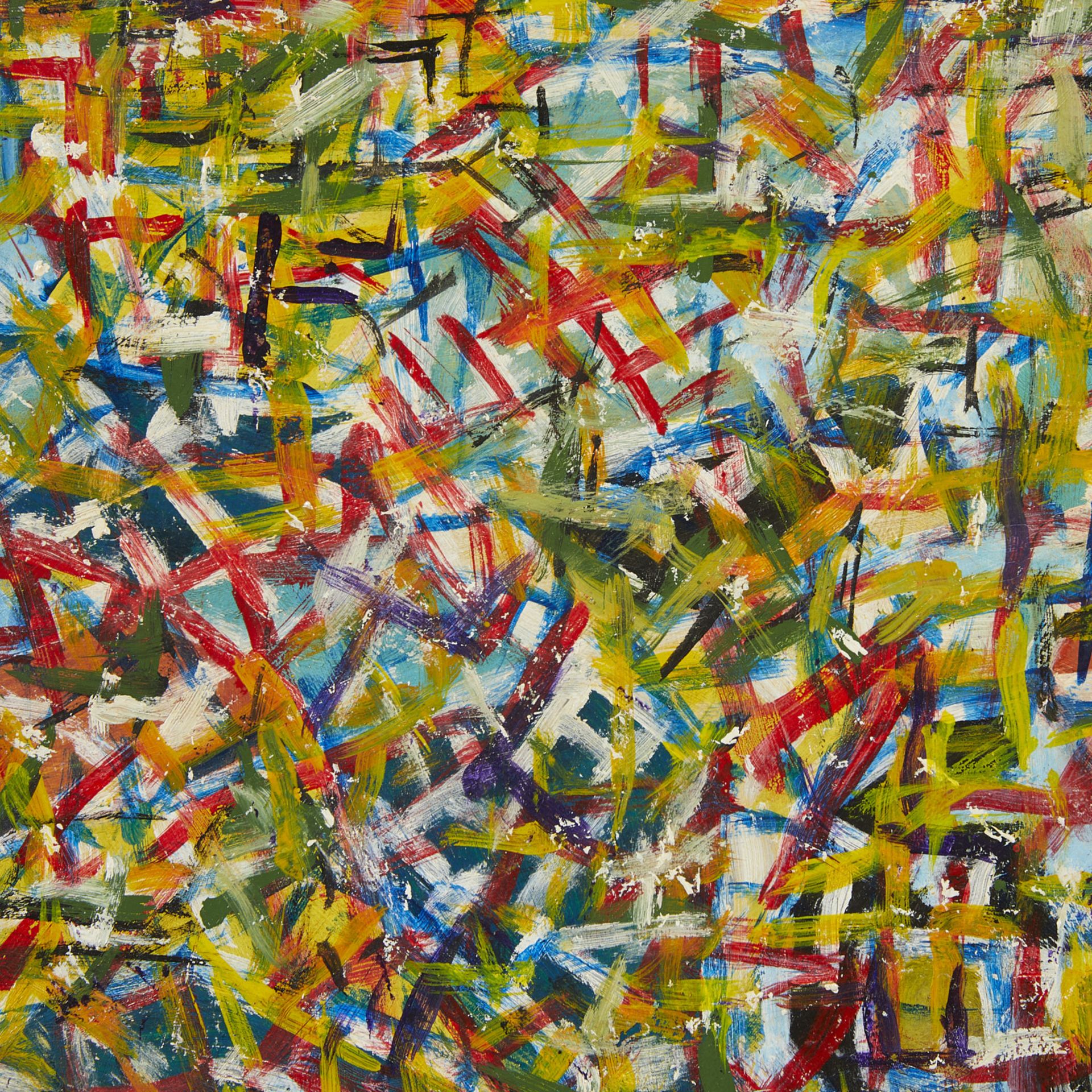 George Chann Abstract Oil Painting - Image 4 of 7