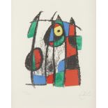 Joan Miro Signed Lithograph ca. 1970s