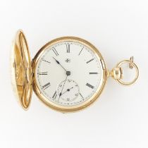 Elgin Gail Borden 18k Gold Pocket Watch