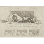 Jack Youngquist "Prone F/Tri-Sequence" Etching