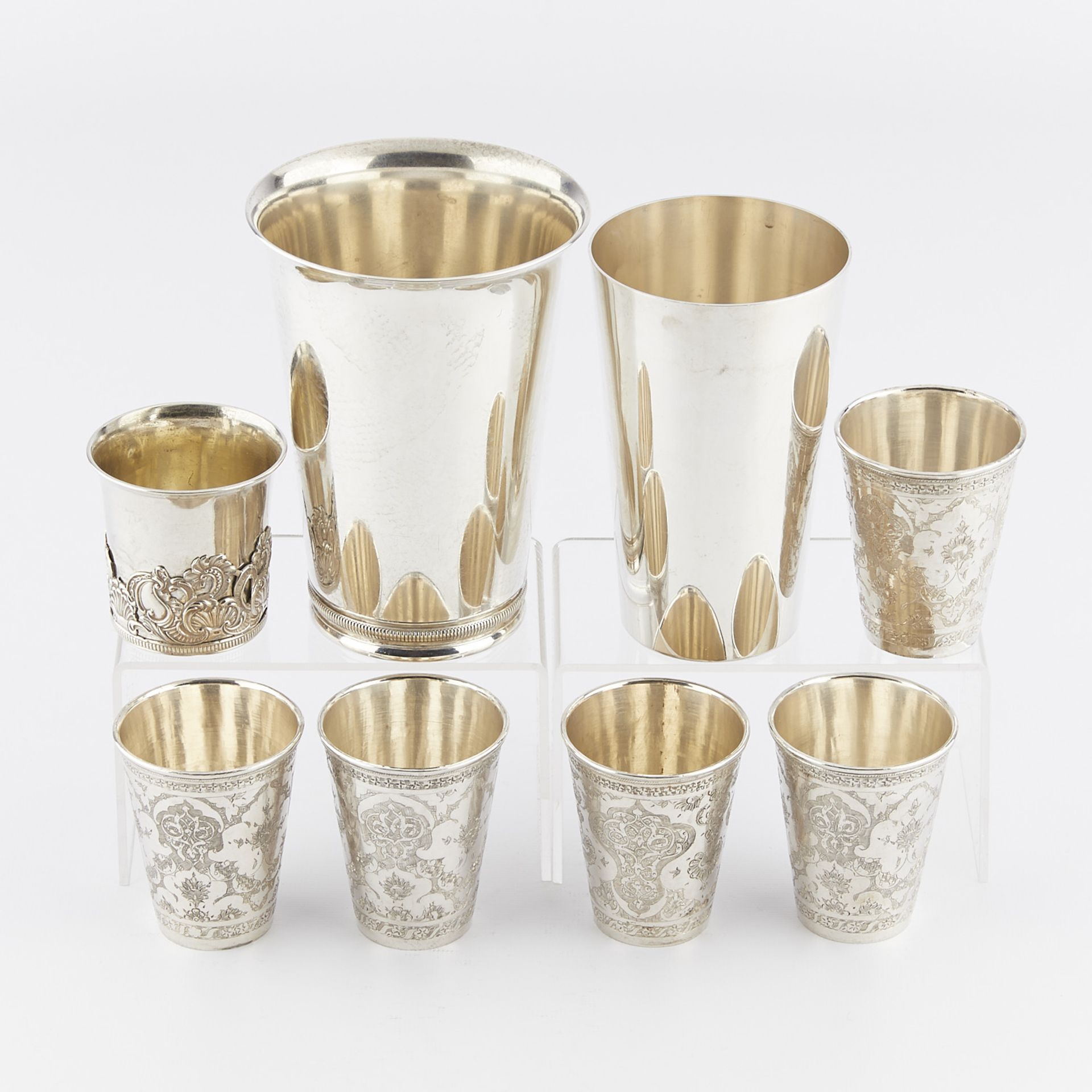 Group of 8 Sterling & Silver Cups - Bild 5 aus 13