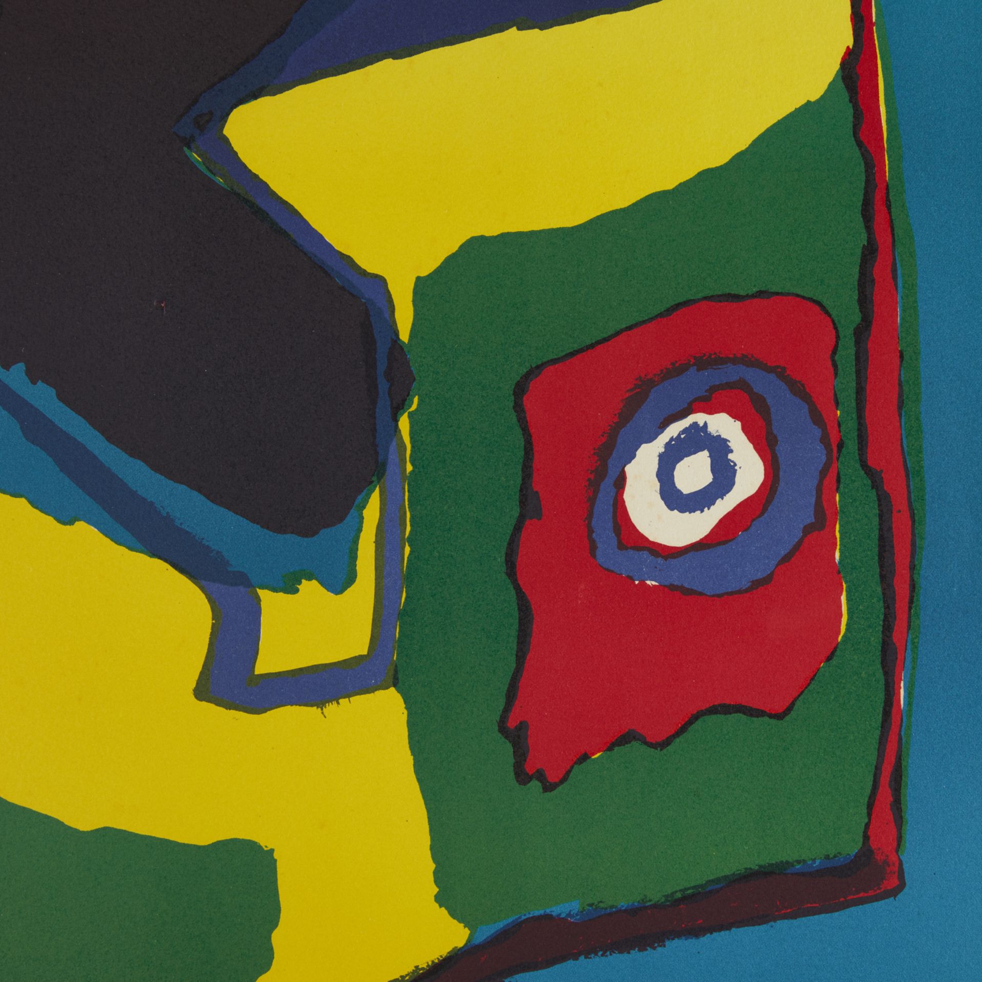 Karel Appel "Tete de Femme" Print 1969 - Image 4 of 7