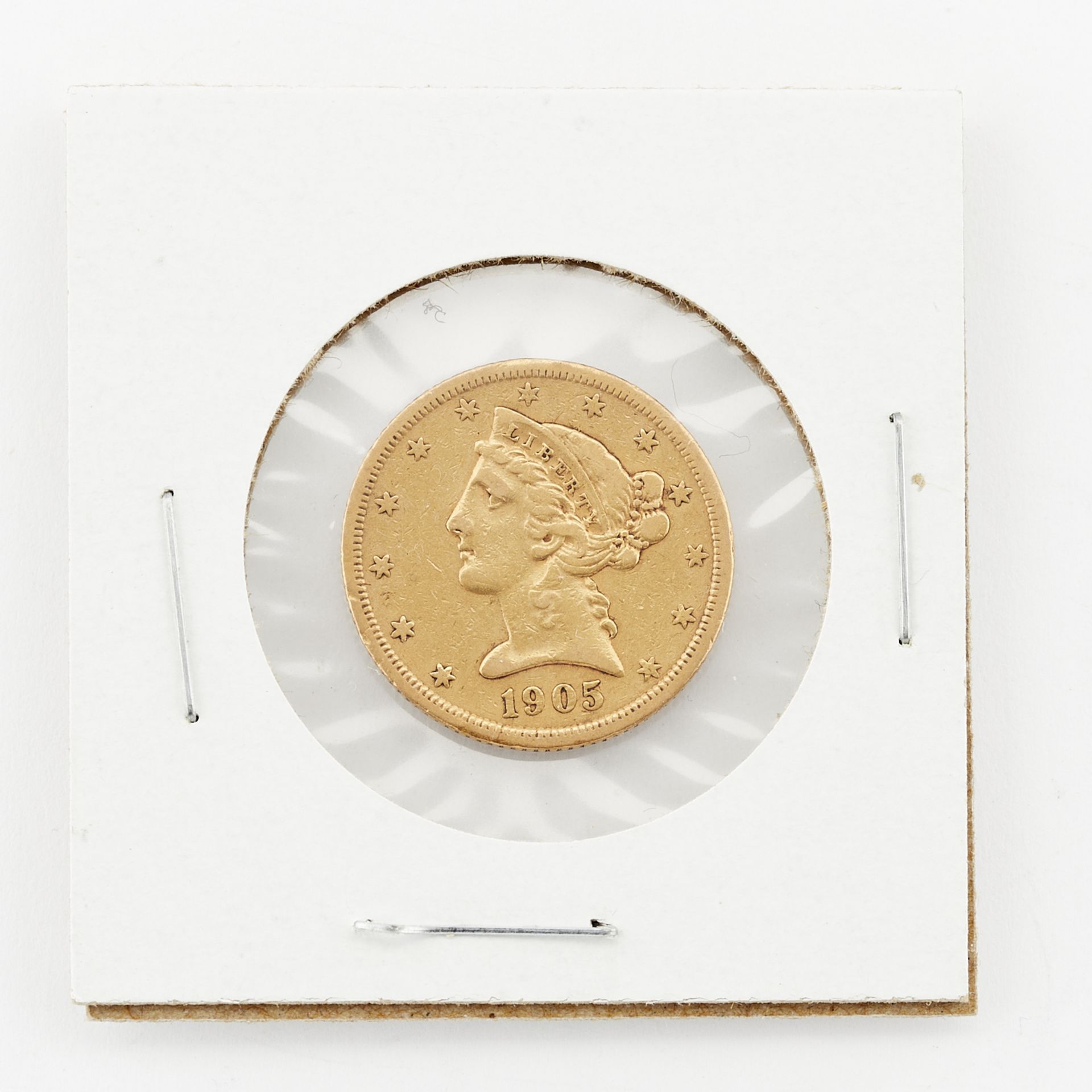 1905 $5 Liberty Head Gold Coin