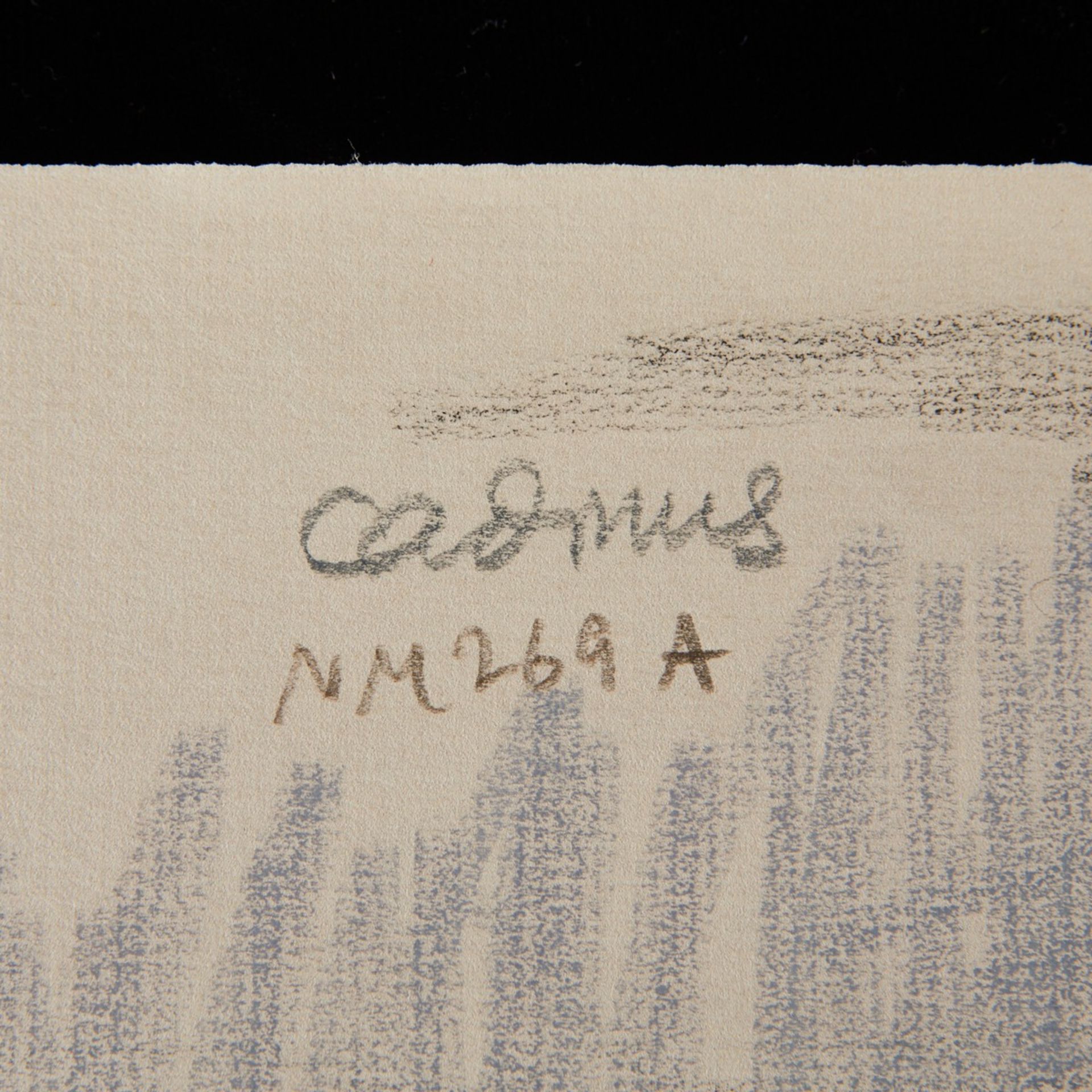 Paul Cadmus Seated Nude Crayon on Paper - Bild 2 aus 6
