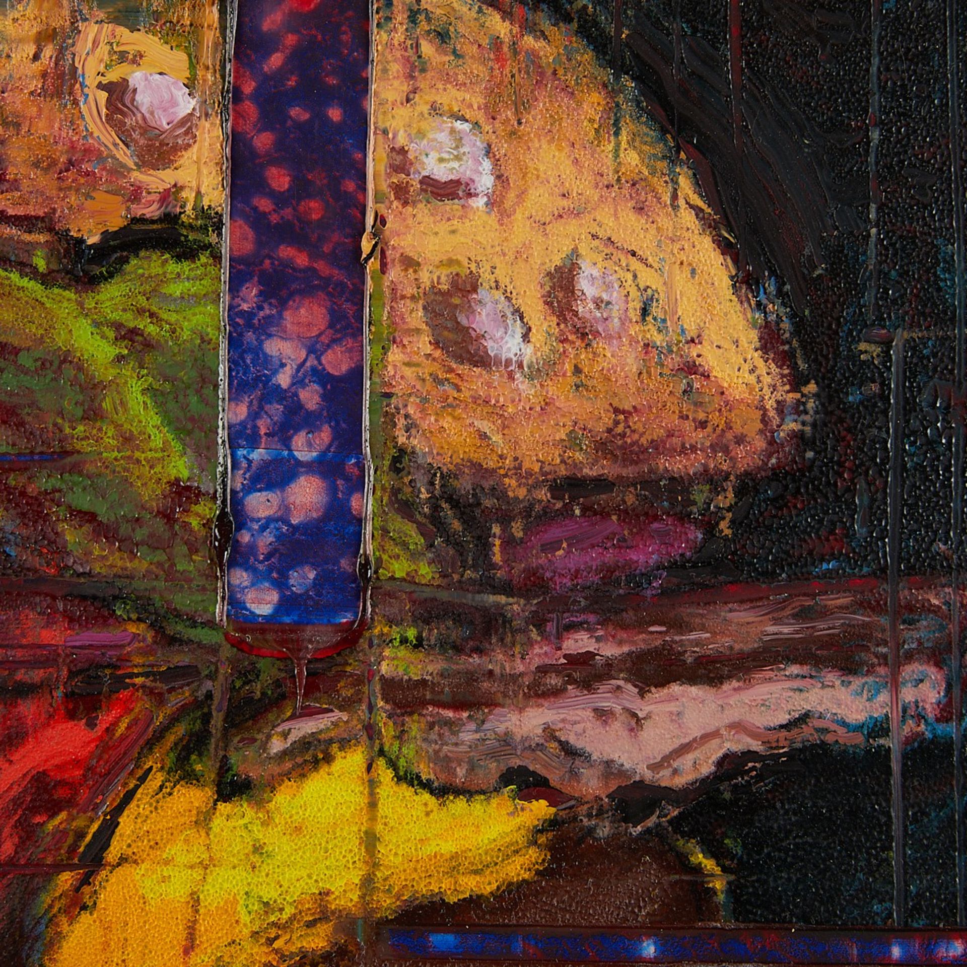 Aaron Fink "Cheeseburger" Oil On Panel 2011 - Image 2 of 6