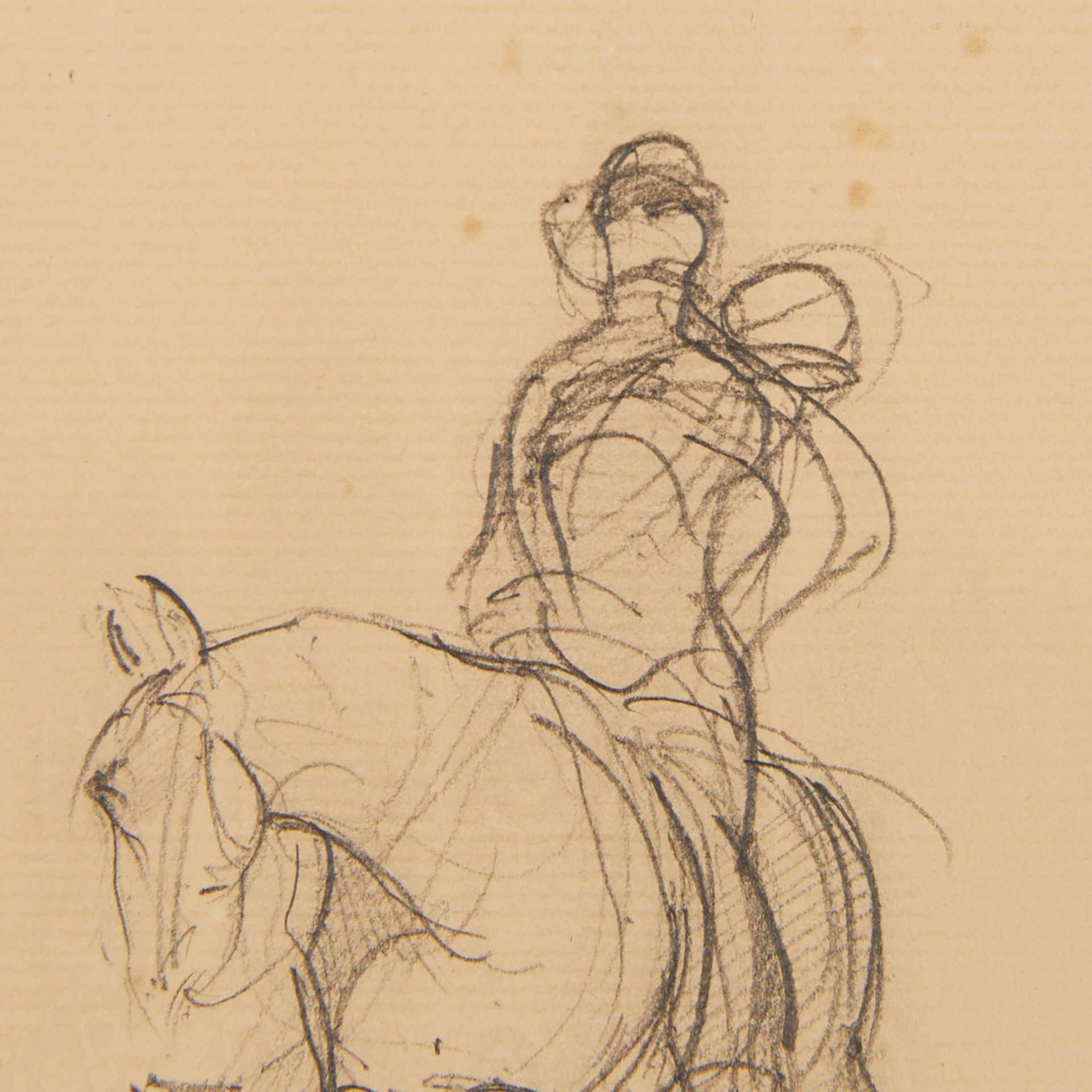 Attrib. Henri de Toulouse-Lautrec Sketch Drawing - Bild 5 aus 8