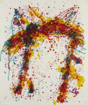 Sam Francis "Toward Disappearance" Screenprint