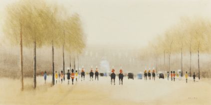 Anthony Robert Klitz Buckingham Palace Painting