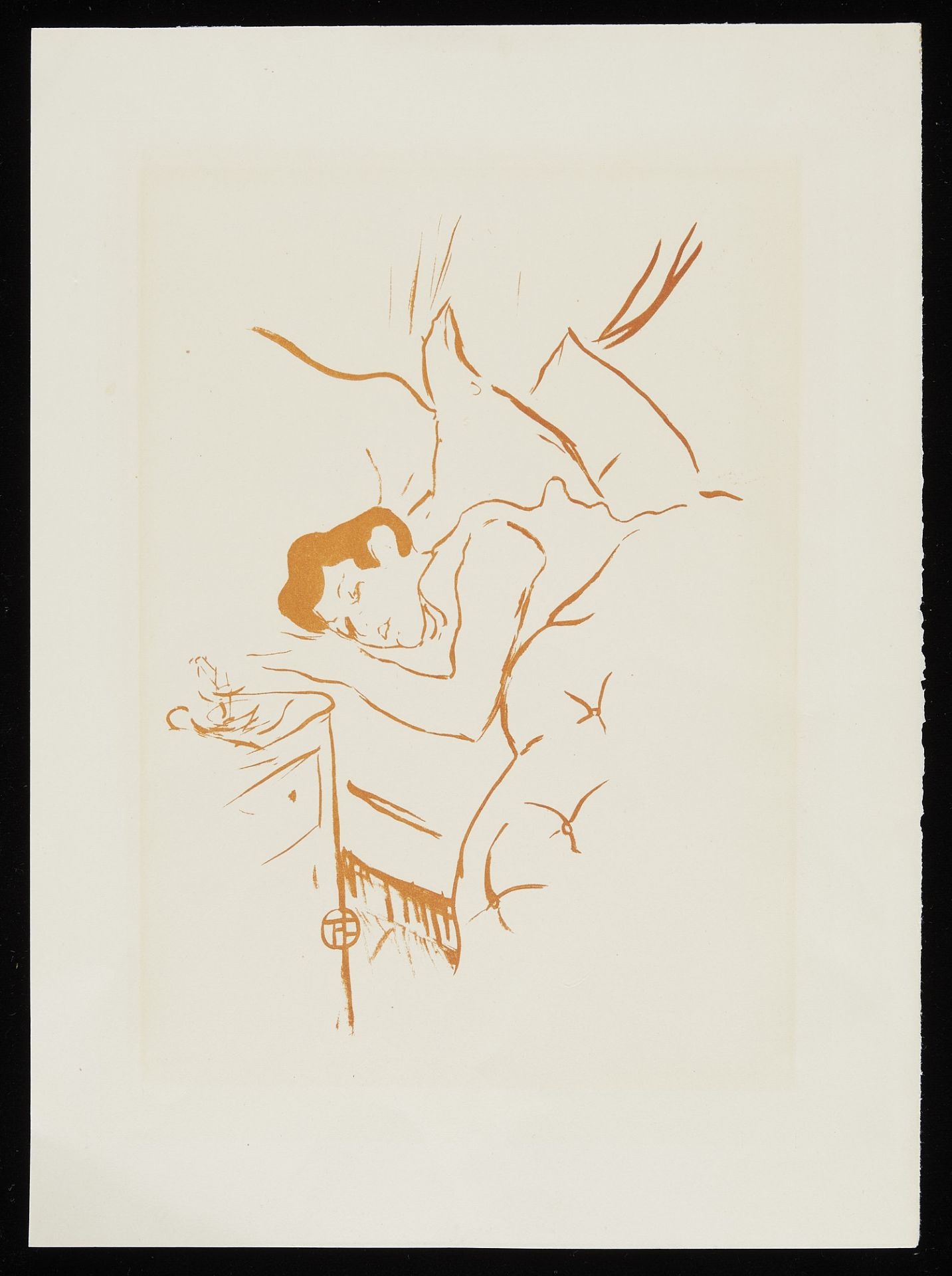 Toulouse Lautrec "Ta Bouche" Lithograph - Image 3 of 5