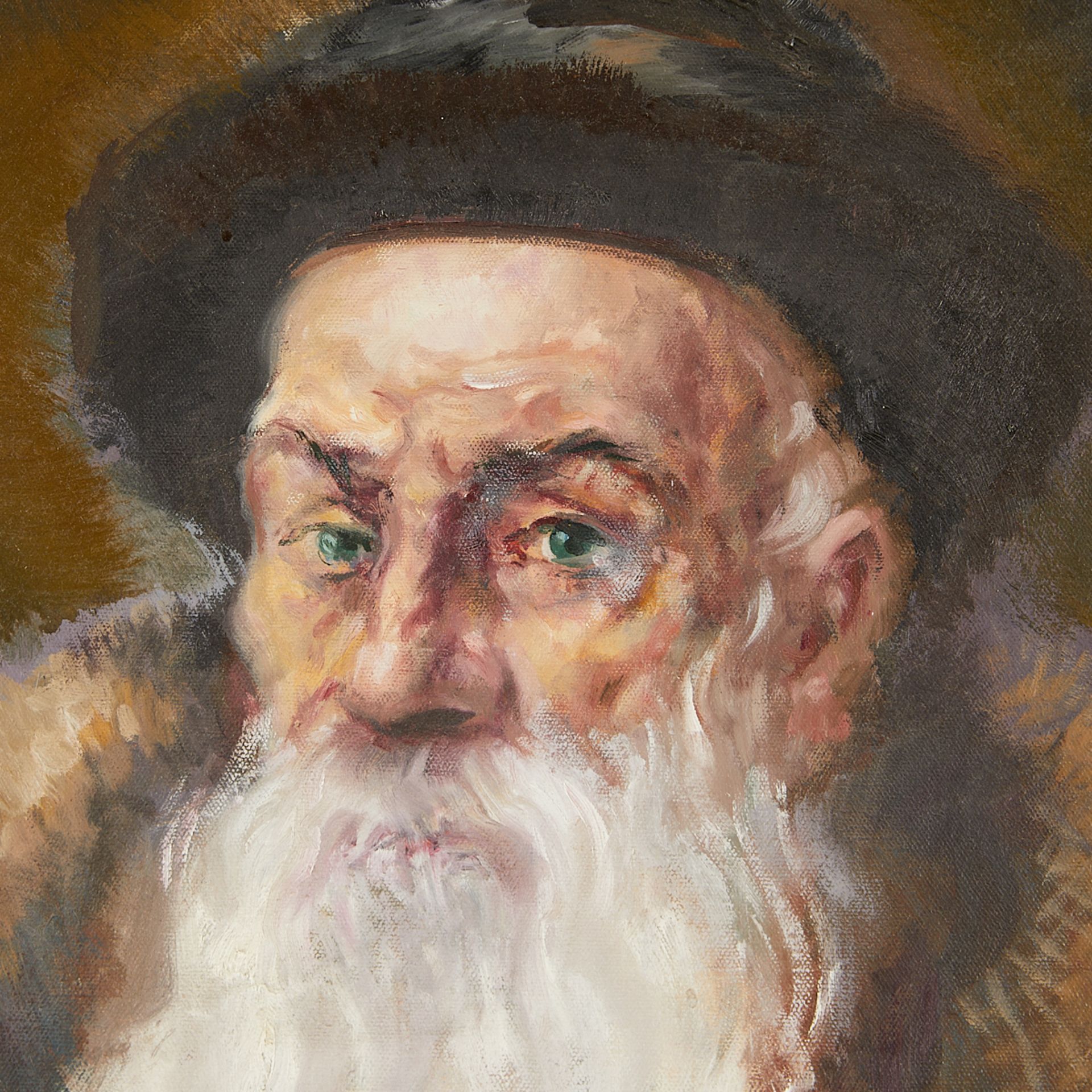 Xavier Gonzalez "Gutenberg" Portrait Painting - Image 3 of 9