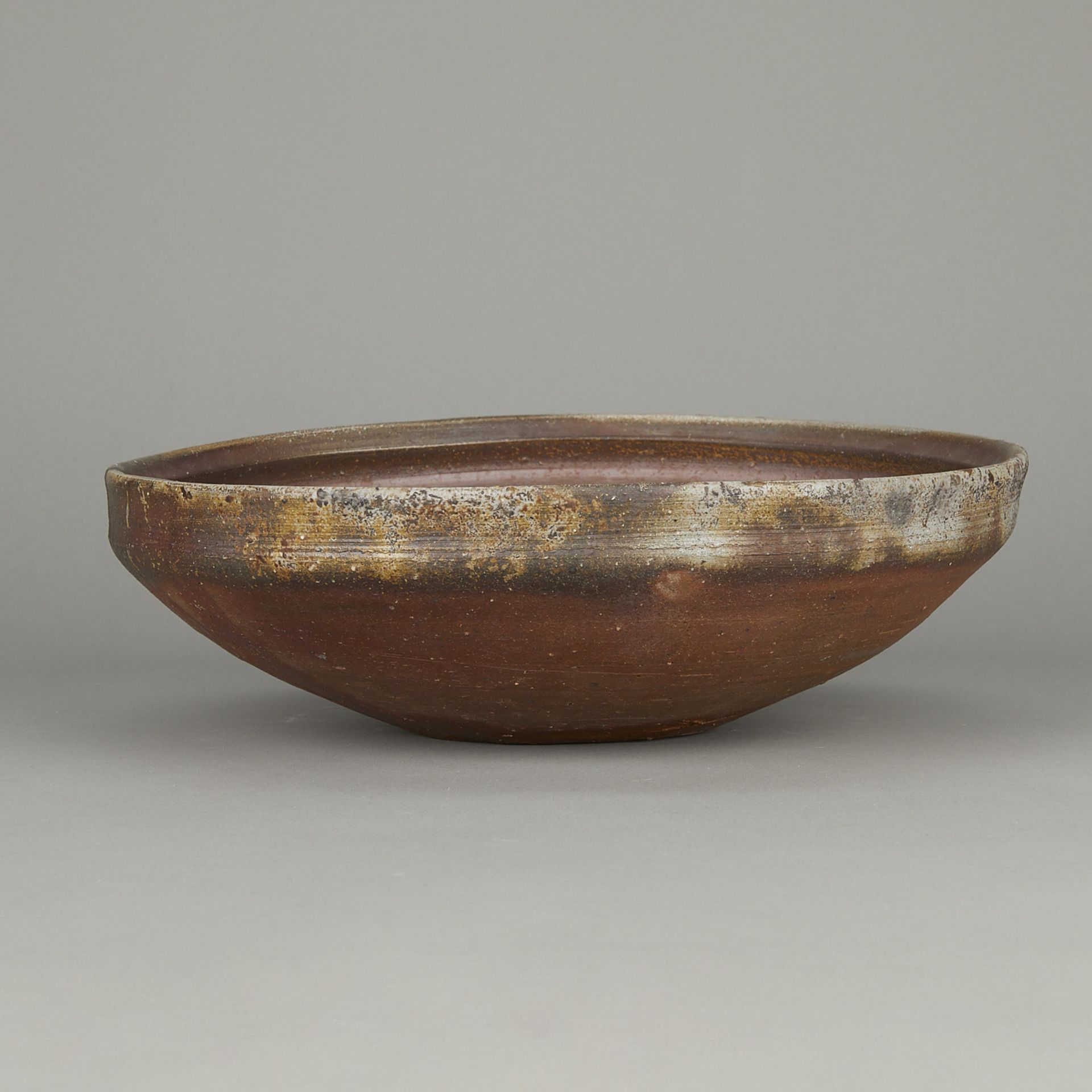 Fujiwara Yu Large Bizen Ceramic Bowl - Image 4 of 10