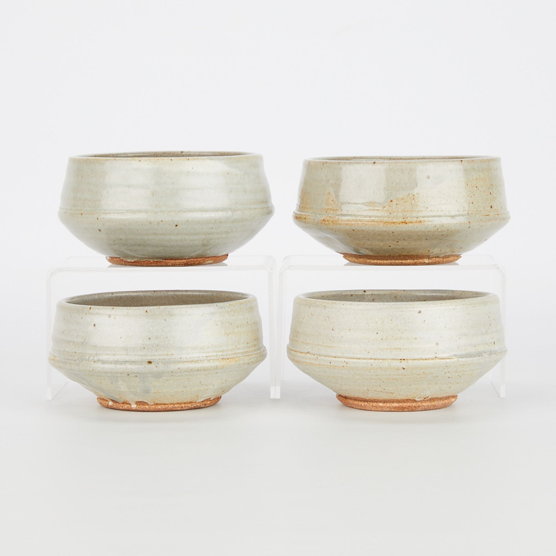 Set 4 Warren MacKenzie Ceramic Bowls - Marked - Image 4 of 12