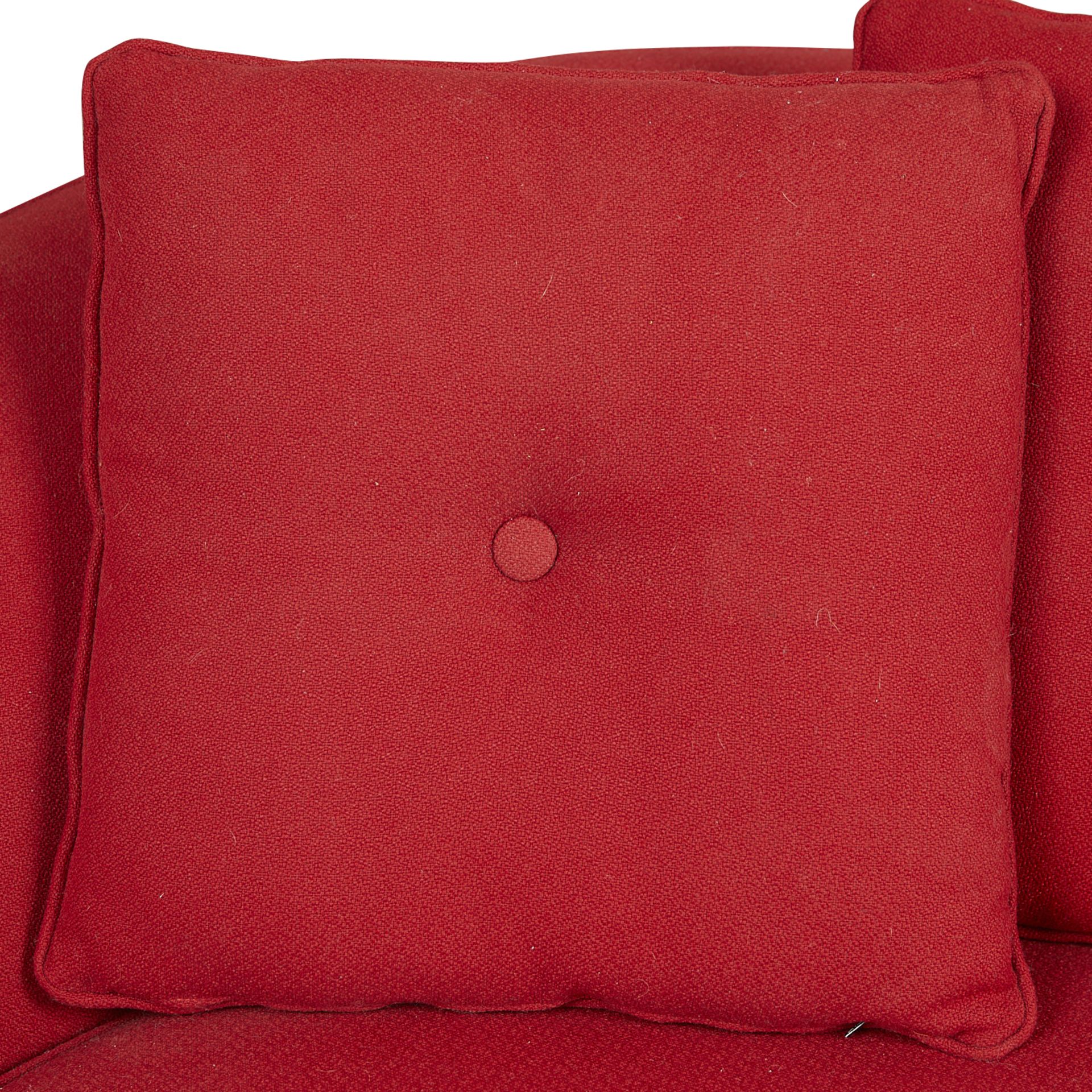 Milo Baughman for Coggin Red MCM Satellite Chaise - Image 2 of 8