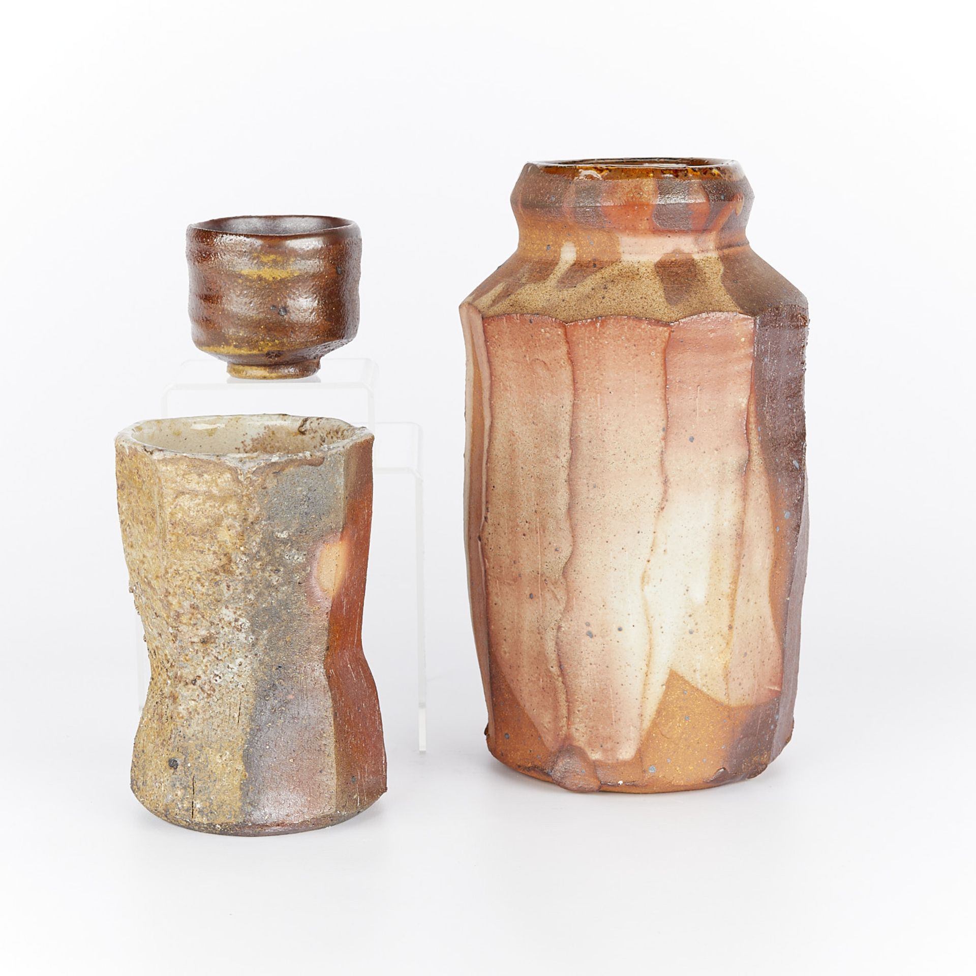 Group of 3 Dick Cooter Ceramic Vessels - Image 4 of 12