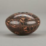 Priscilla Martinez Mata Ortiz Ceramic Seed Pot