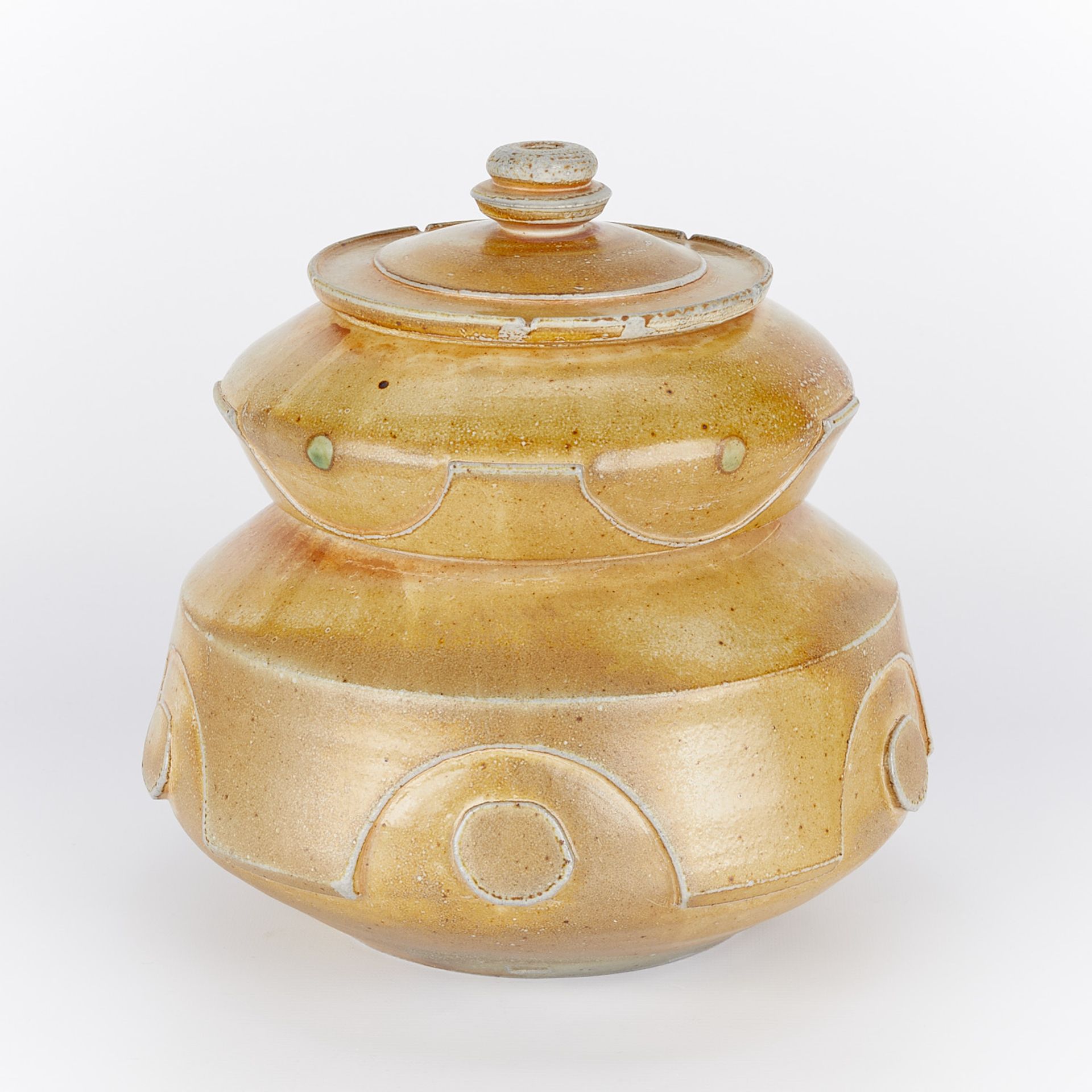 Matt Kelleher Covered Ceramic Jar - Image 6 of 10