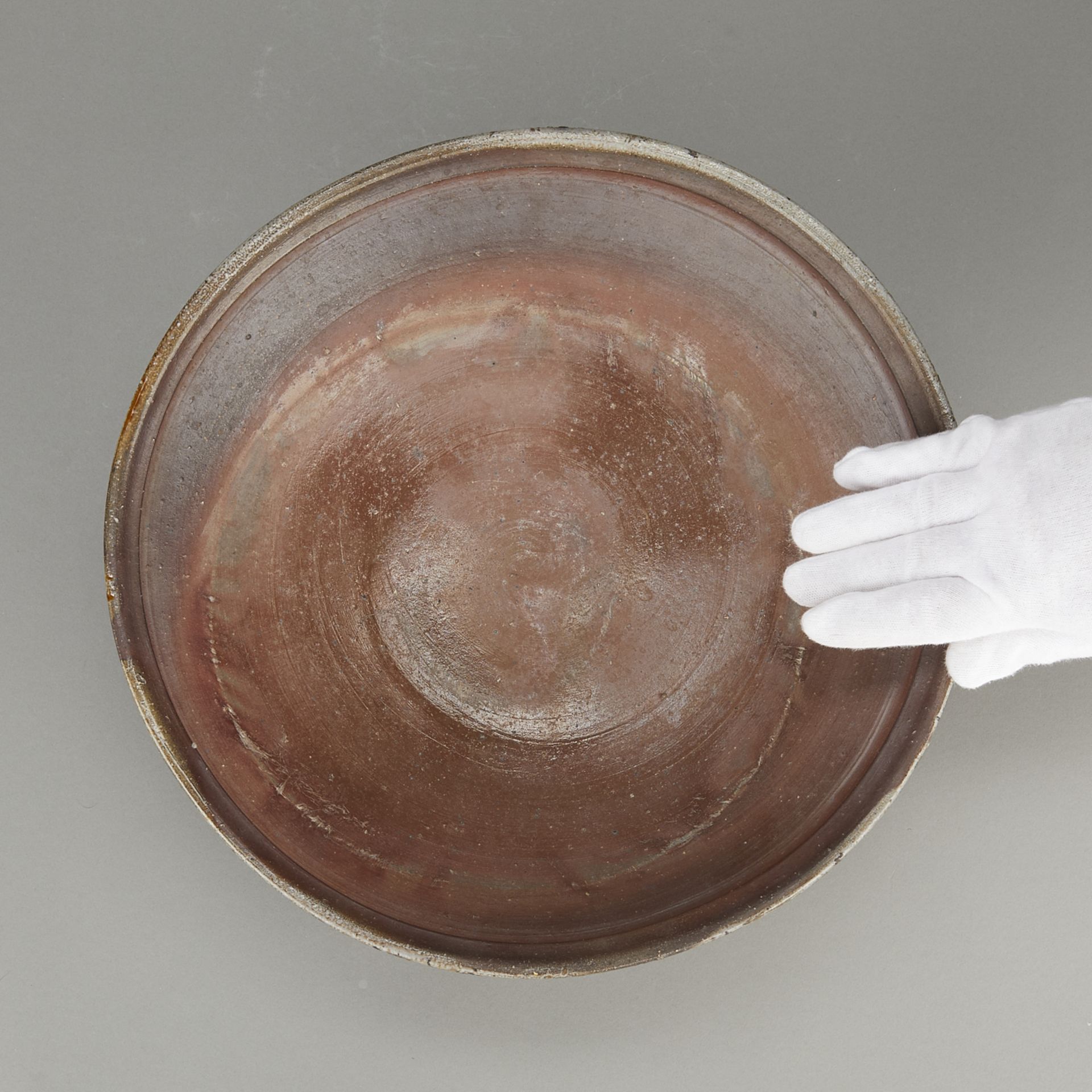 Fujiwara Yu Large Bizen Ceramic Bowl - Image 3 of 10