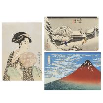 Group of 3 Japanese Woodblock Prints