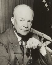 Autographed Photo of President Dwight Eisenhower