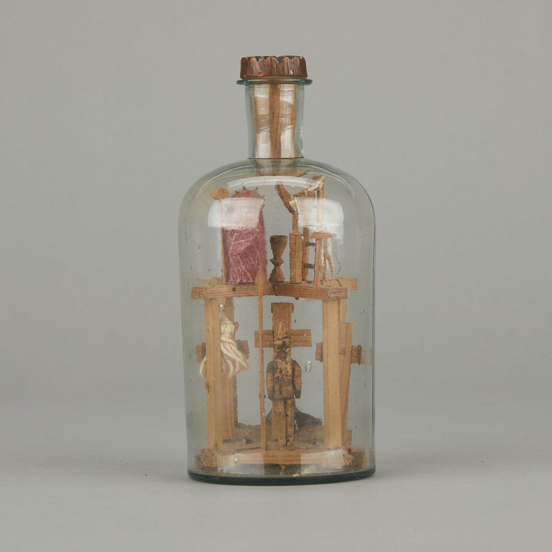 Antique Arma Christi in Bottle - Bild 4 aus 10