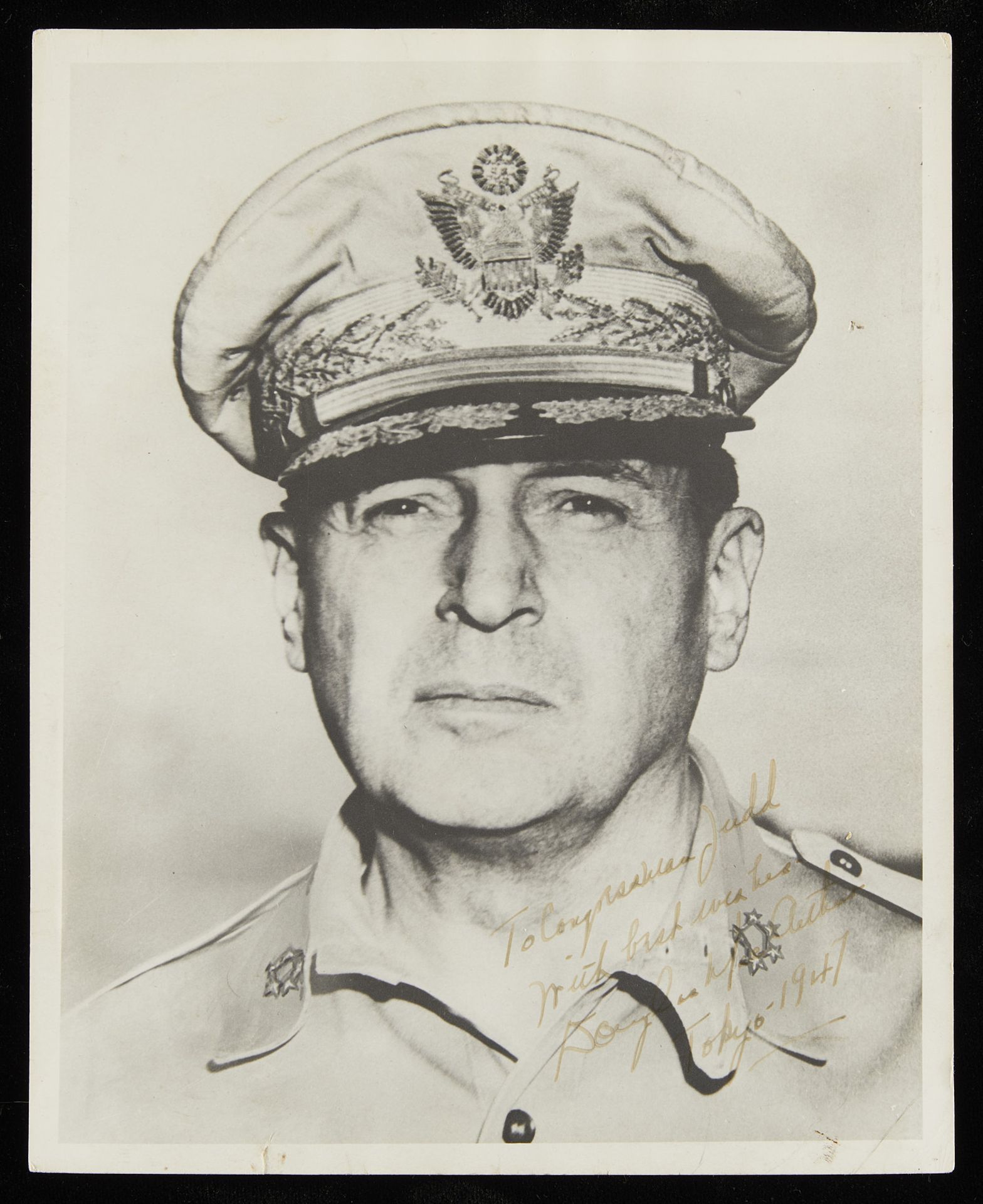 Autographed Photo of General Douglas MacArthur - Image 3 of 6