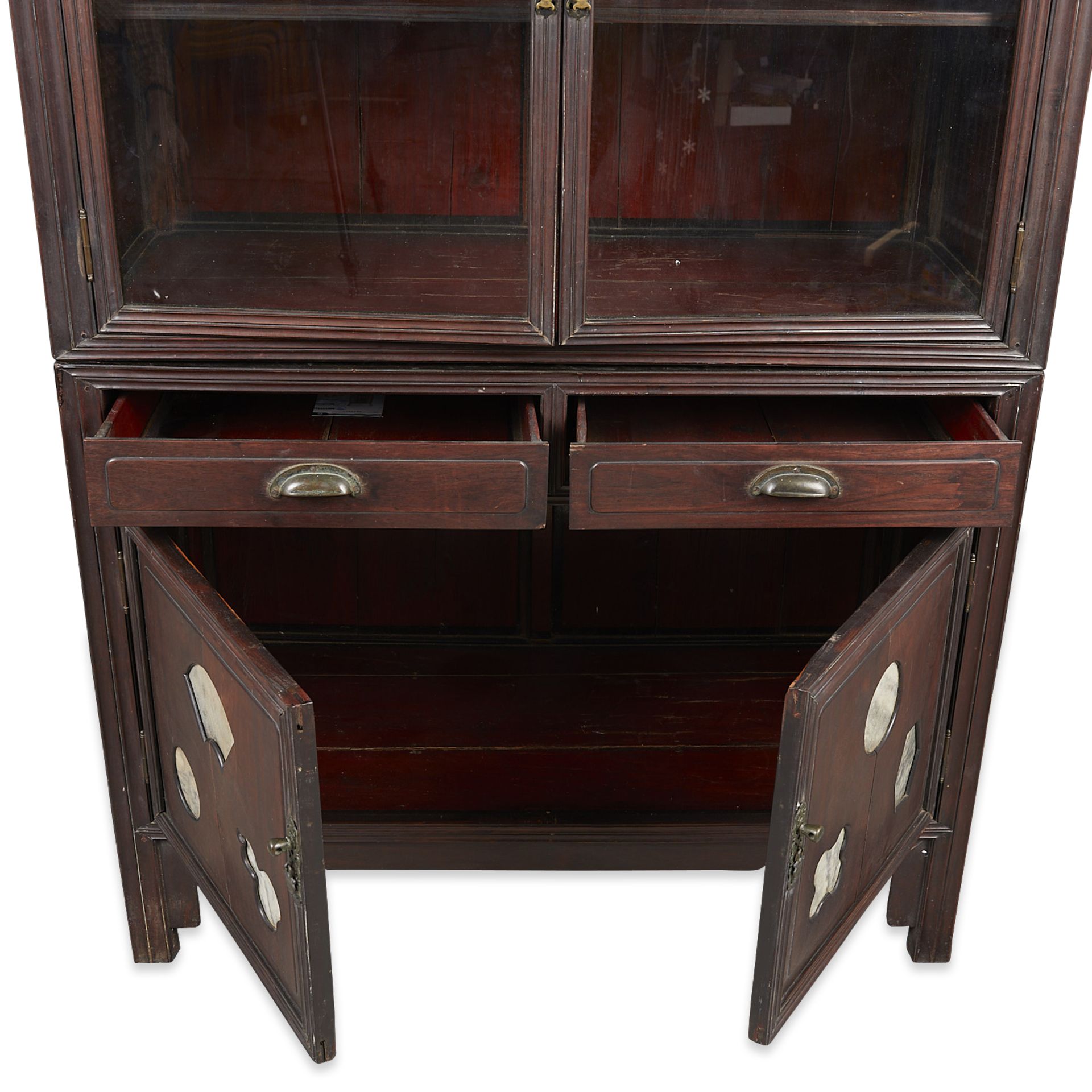 Large 3 Piece Chinese Display Case - Image 15 of 15