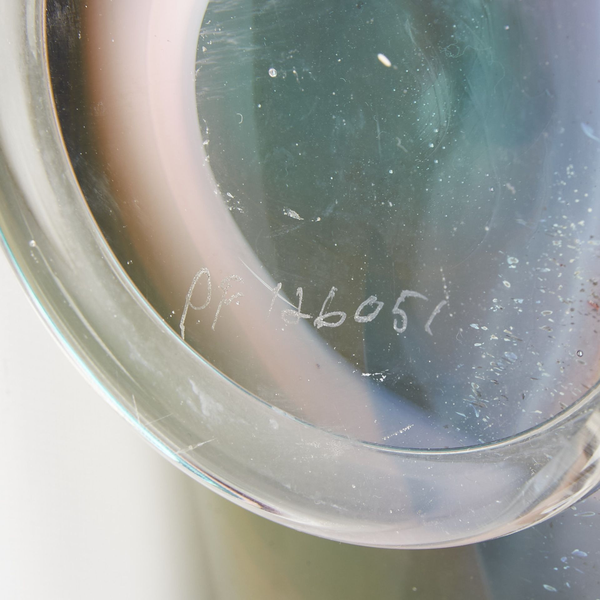 Chris Hawthorne Folded Fan Glass Vessel - Image 17 of 17
