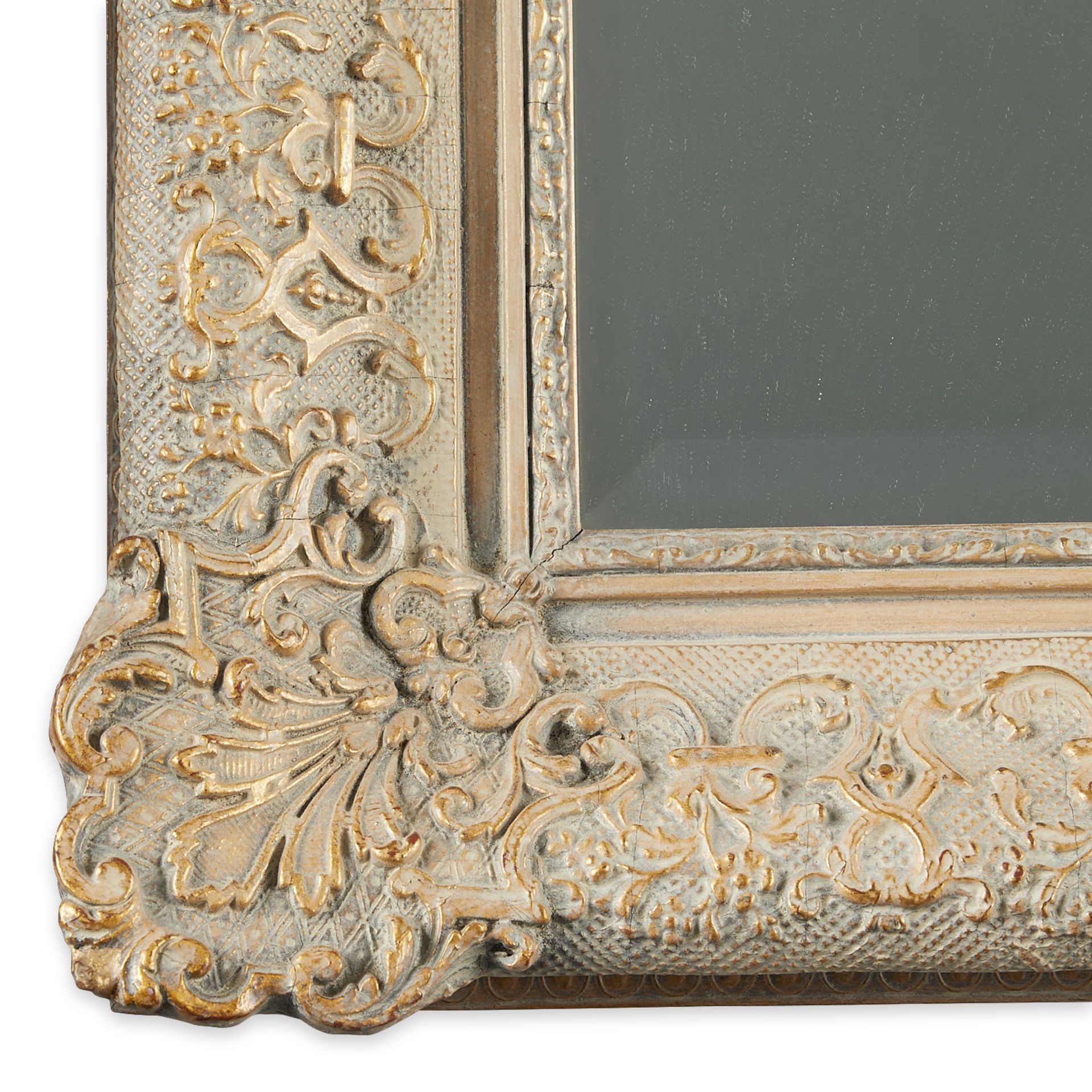 Early 20th c. Frame with Modern Mirror - Image 3 of 6