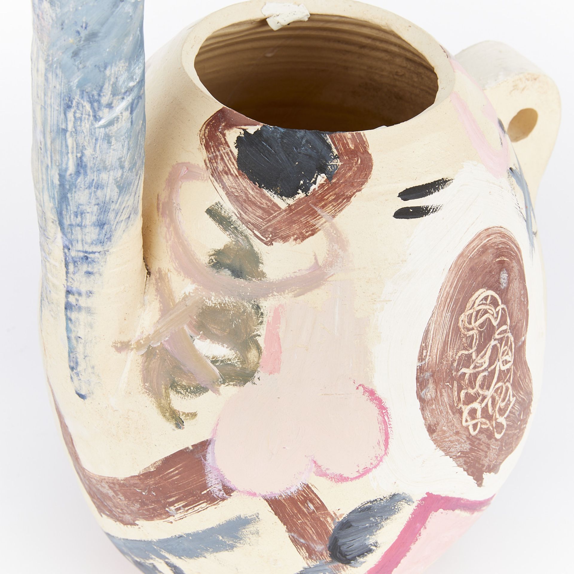 Laure Prouvost "Steaming For You" Painted Ceramic - Image 2 of 12