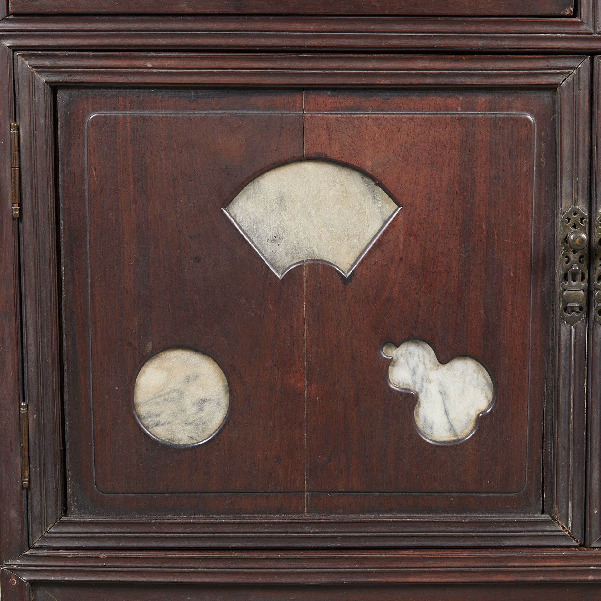 Large 3 Piece Chinese Display Case - Image 10 of 15