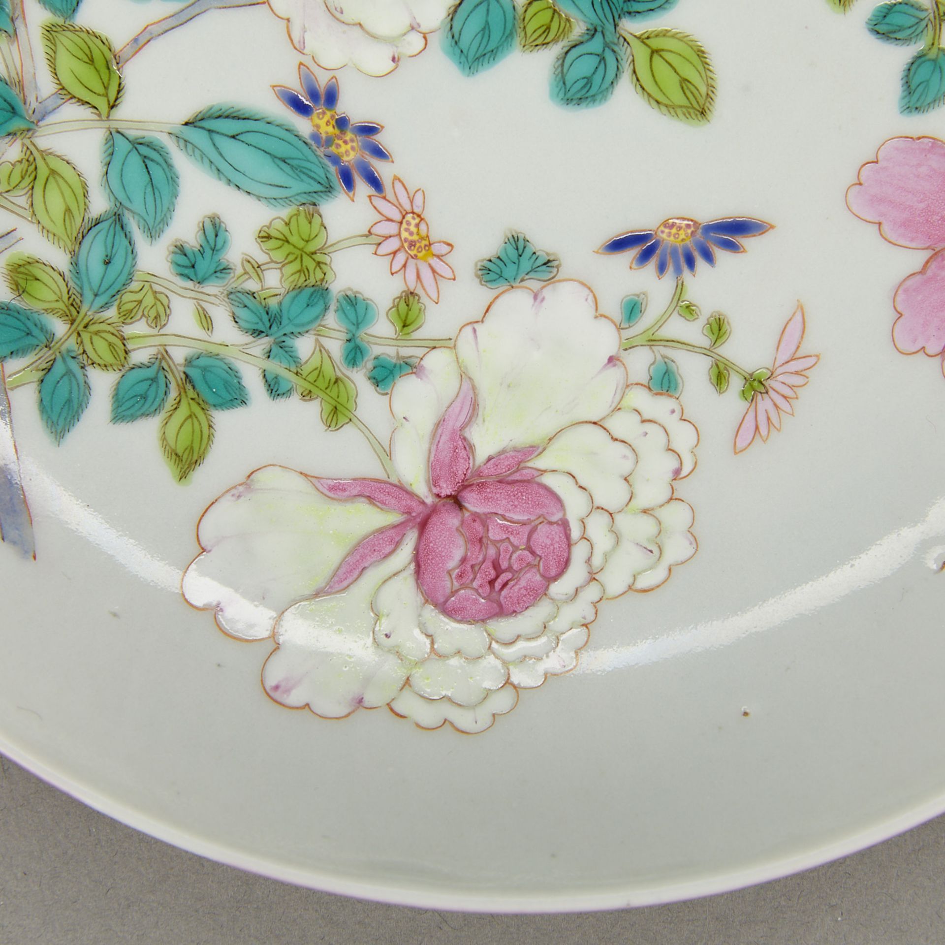20th c. Chinese Porcelain Oxblood Plate - Image 5 of 5