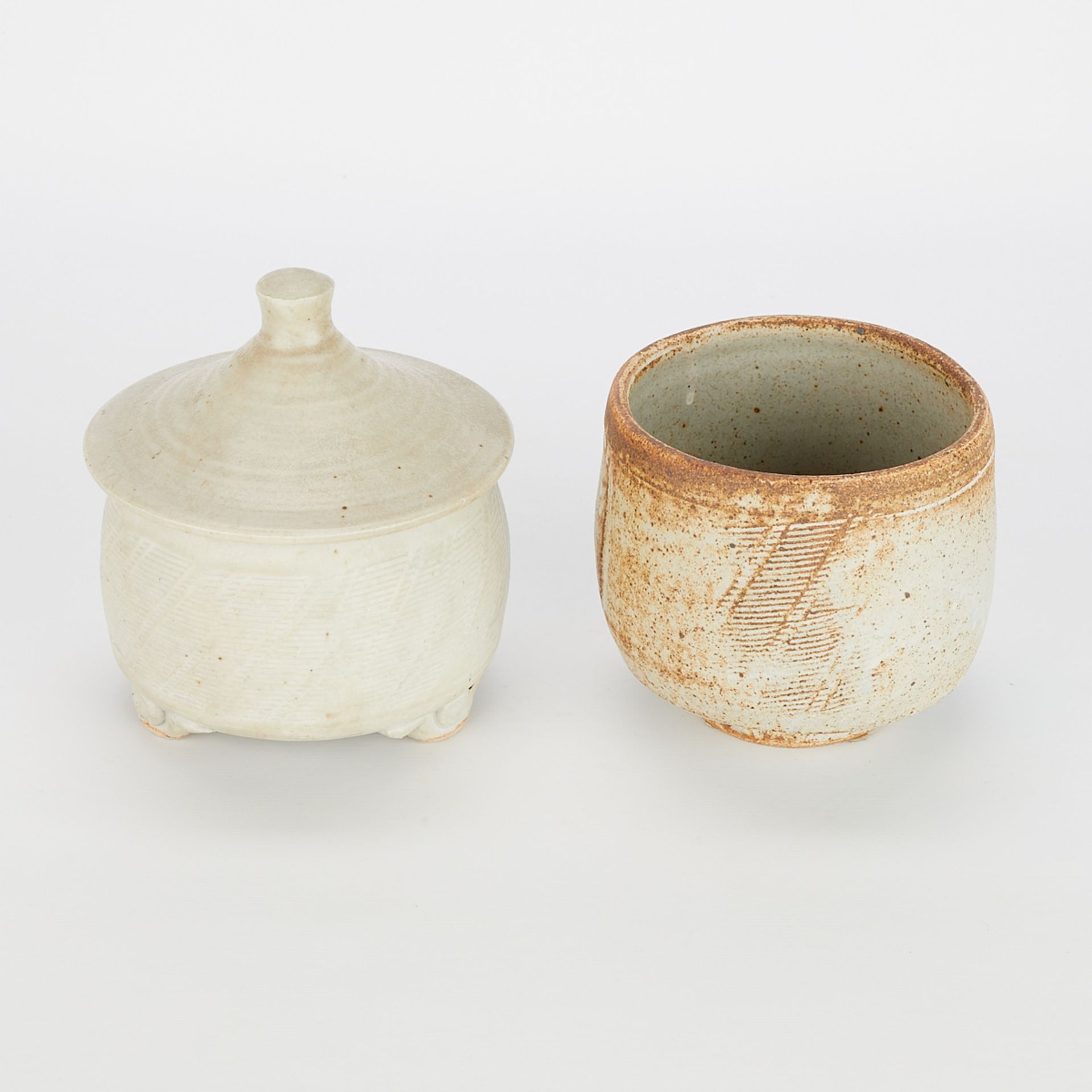 2 Warren MacKenzie Ceramic Vessels - Marked - Image 5 of 12