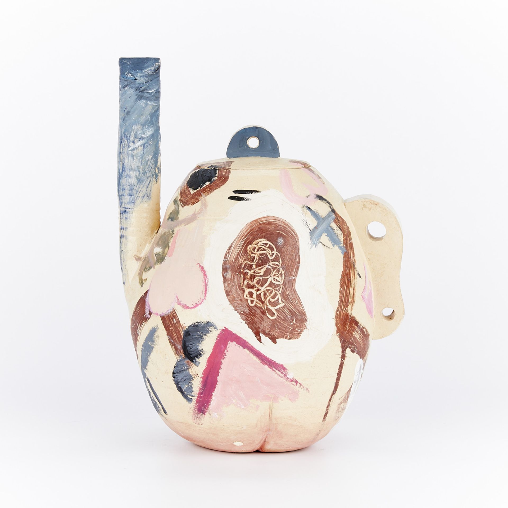 Laure Prouvost "Steaming For You" Painted Ceramic - Image 6 of 12