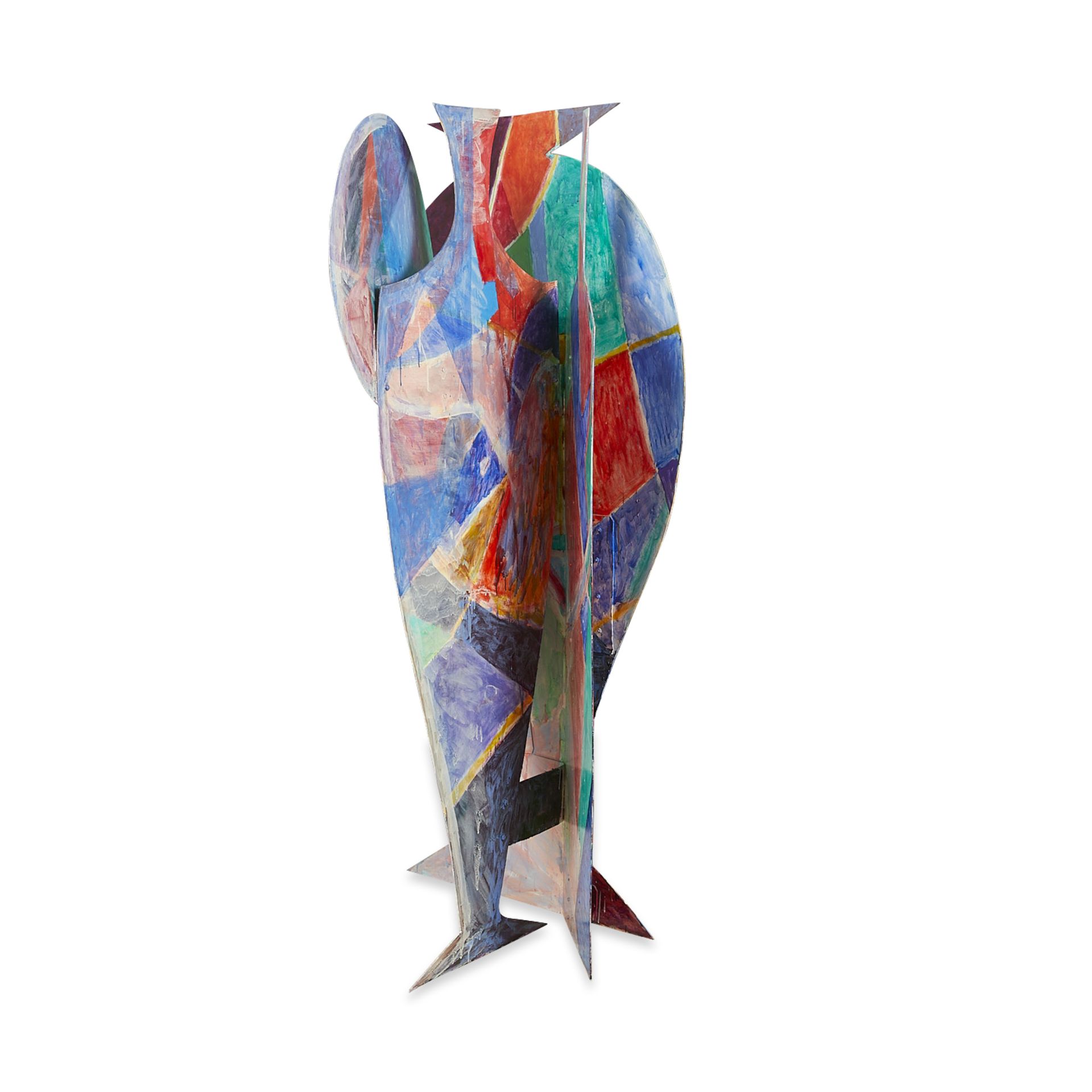 Large Tom Holland Painted Steel Sculpture - Image 5 of 12
