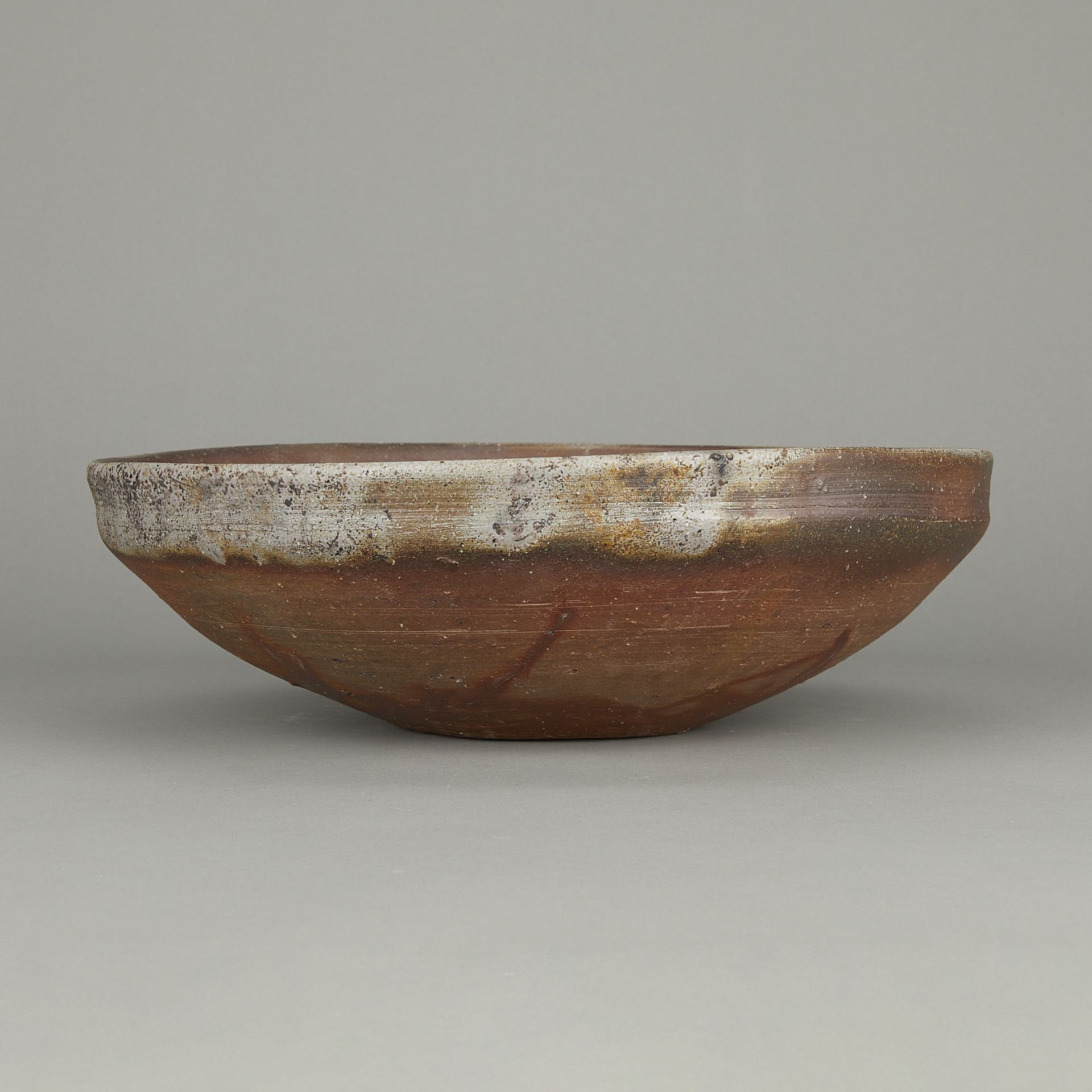 Fujiwara Yu Large Bizen Ceramic Bowl - Image 5 of 10