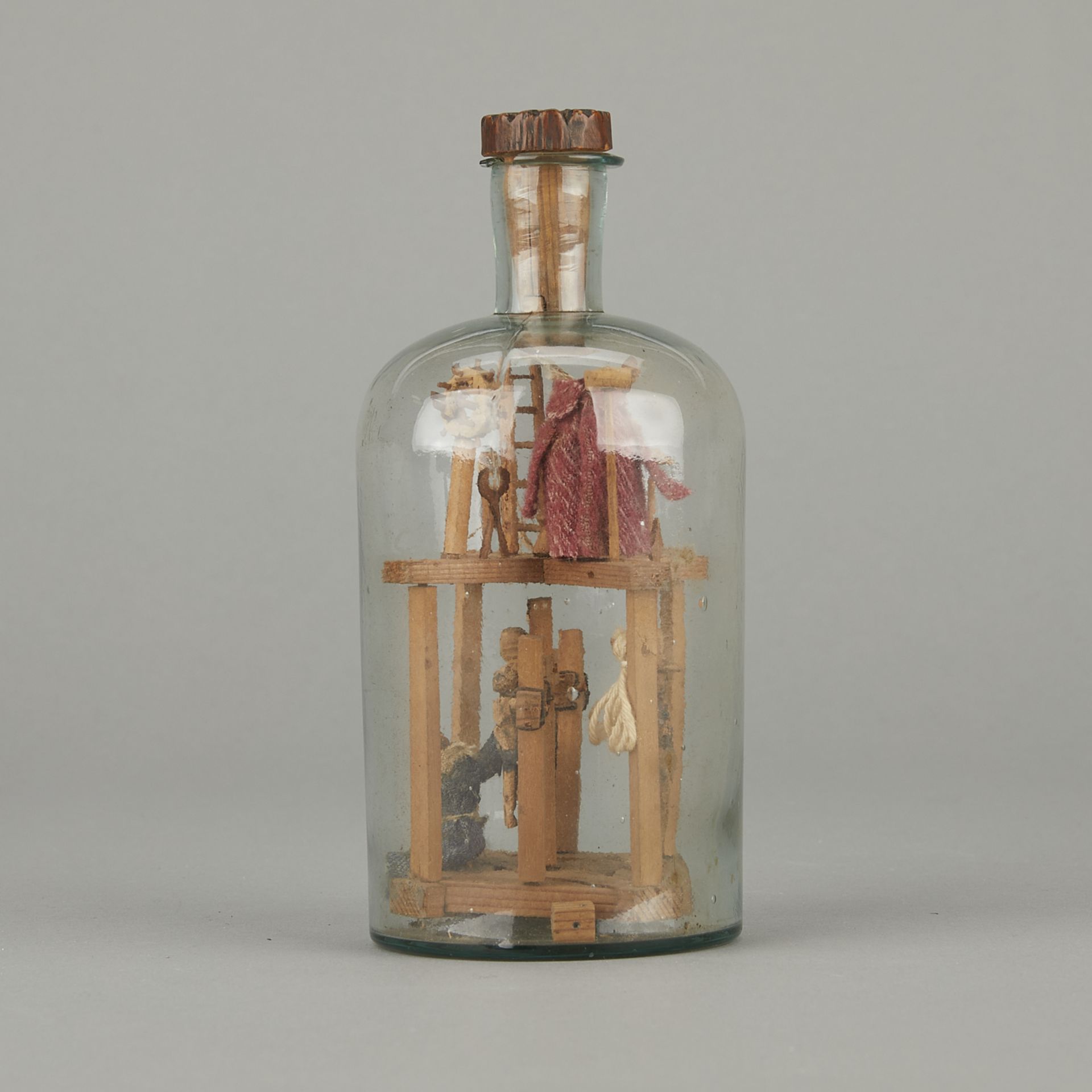 Antique Arma Christi in Bottle - Image 3 of 10