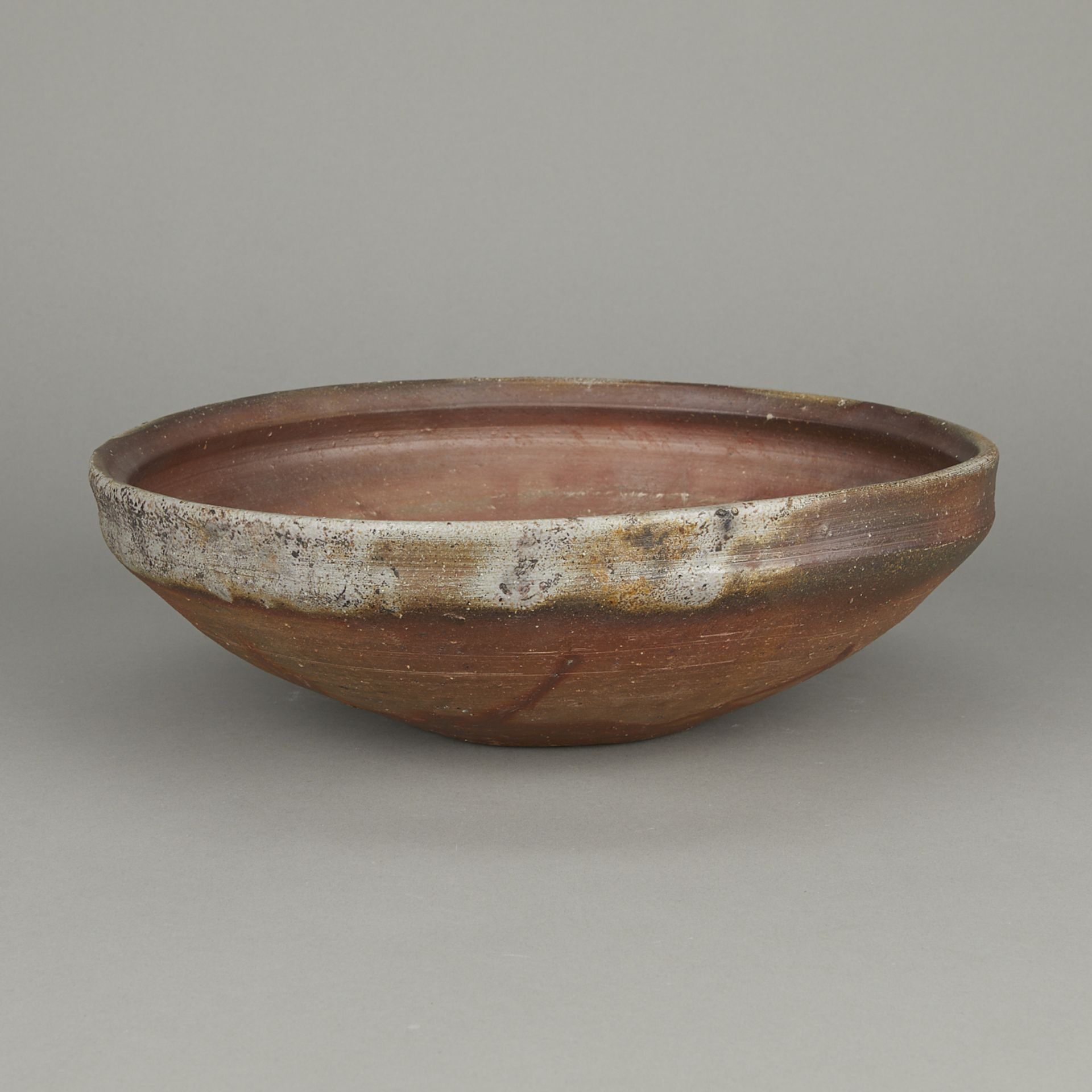 Fujiwara Yu Large Bizen Ceramic Bowl - Image 6 of 10