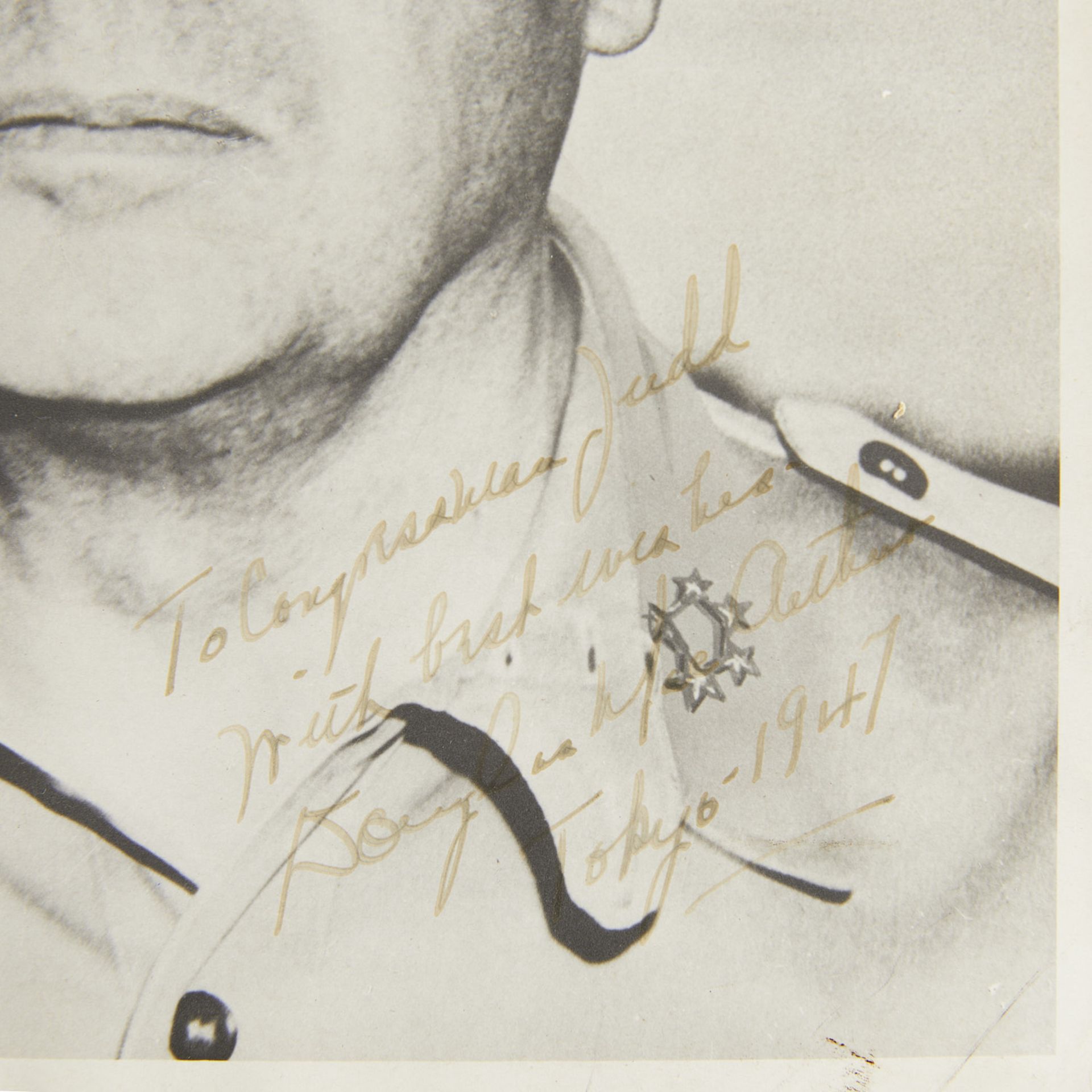 Autographed Photo of General Douglas MacArthur - Image 2 of 6