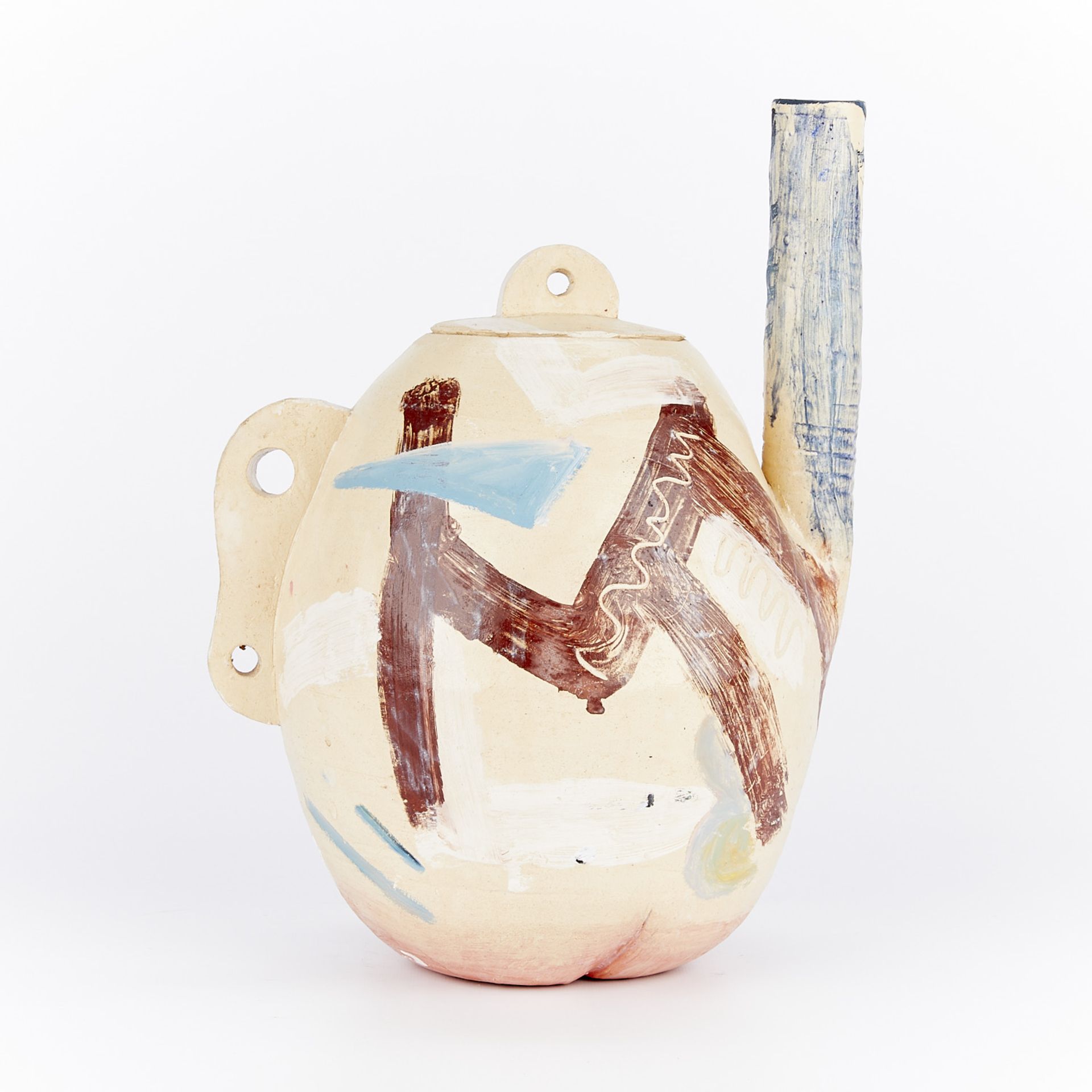 Laure Prouvost "Steaming For You" Painted Ceramic - Image 4 of 12