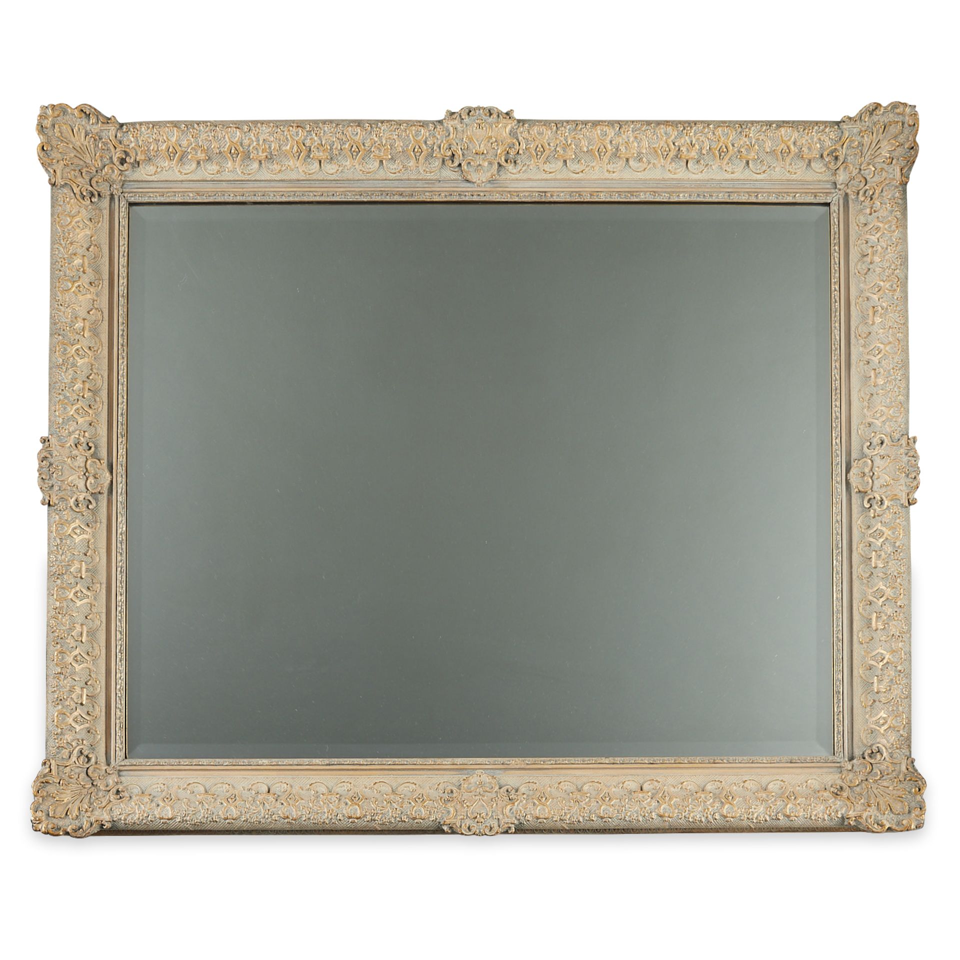 Early 20th c. Frame with Modern Mirror