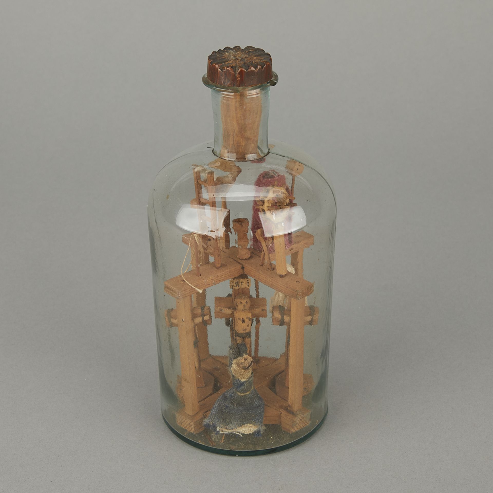 Antique Arma Christi in Bottle - Image 9 of 10