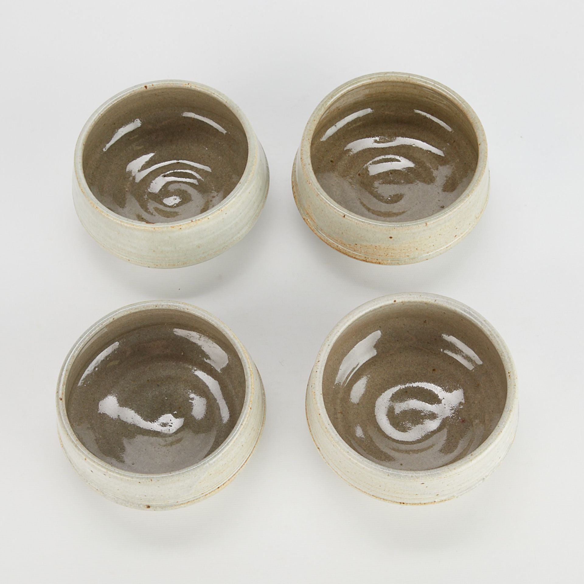 Set 4 Warren MacKenzie Ceramic Bowls - Marked - Image 5 of 12