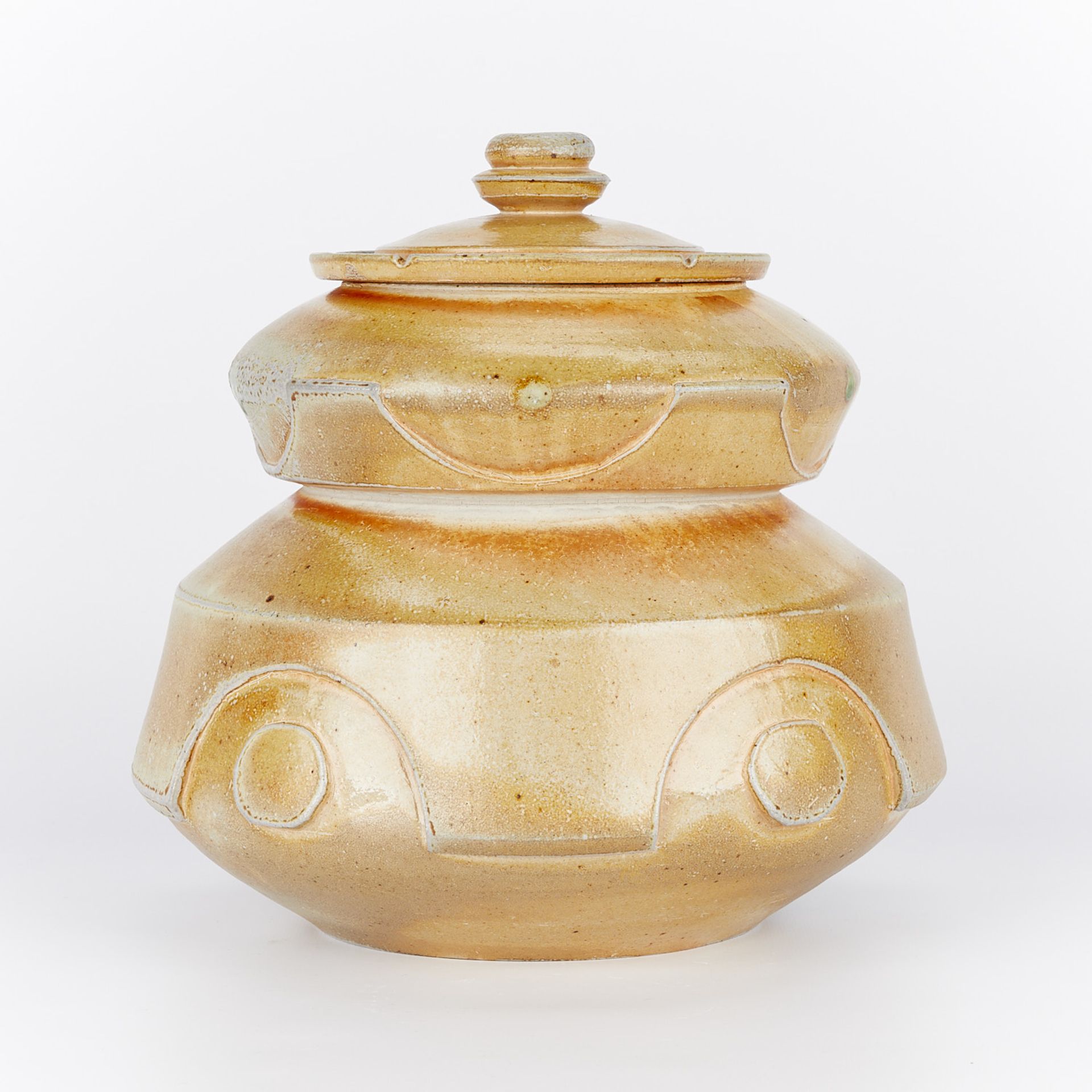 Matt Kelleher Covered Ceramic Jar - Image 3 of 10