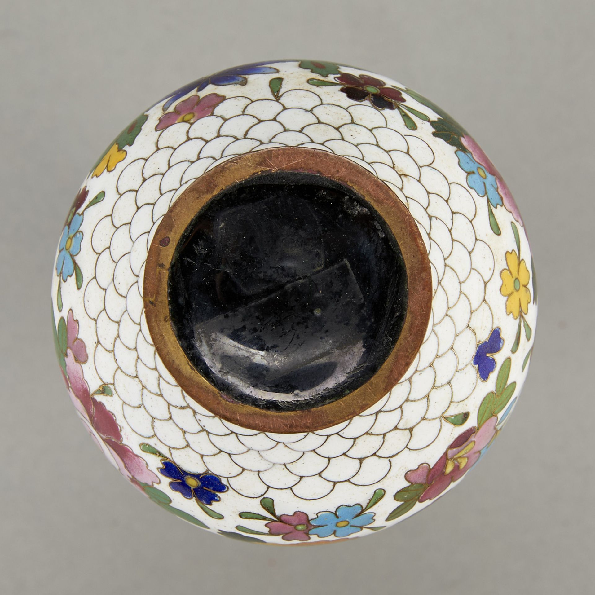 4 Antique Japanese Cloisonne Vases - Bild 8 aus 19