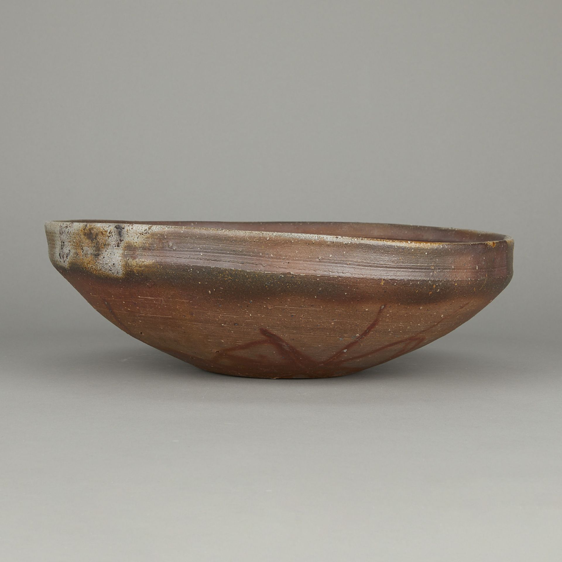 Fujiwara Yu Large Bizen Ceramic Bowl - Image 2 of 10