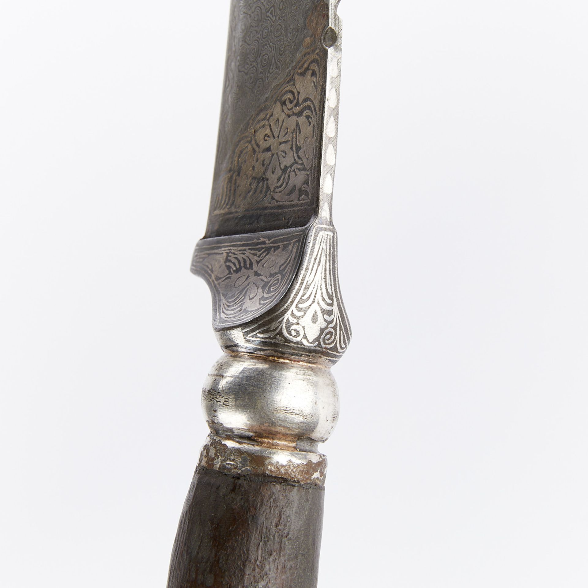 Middle Eastern Mughal Damascus Steel Dagger - Image 11 of 11