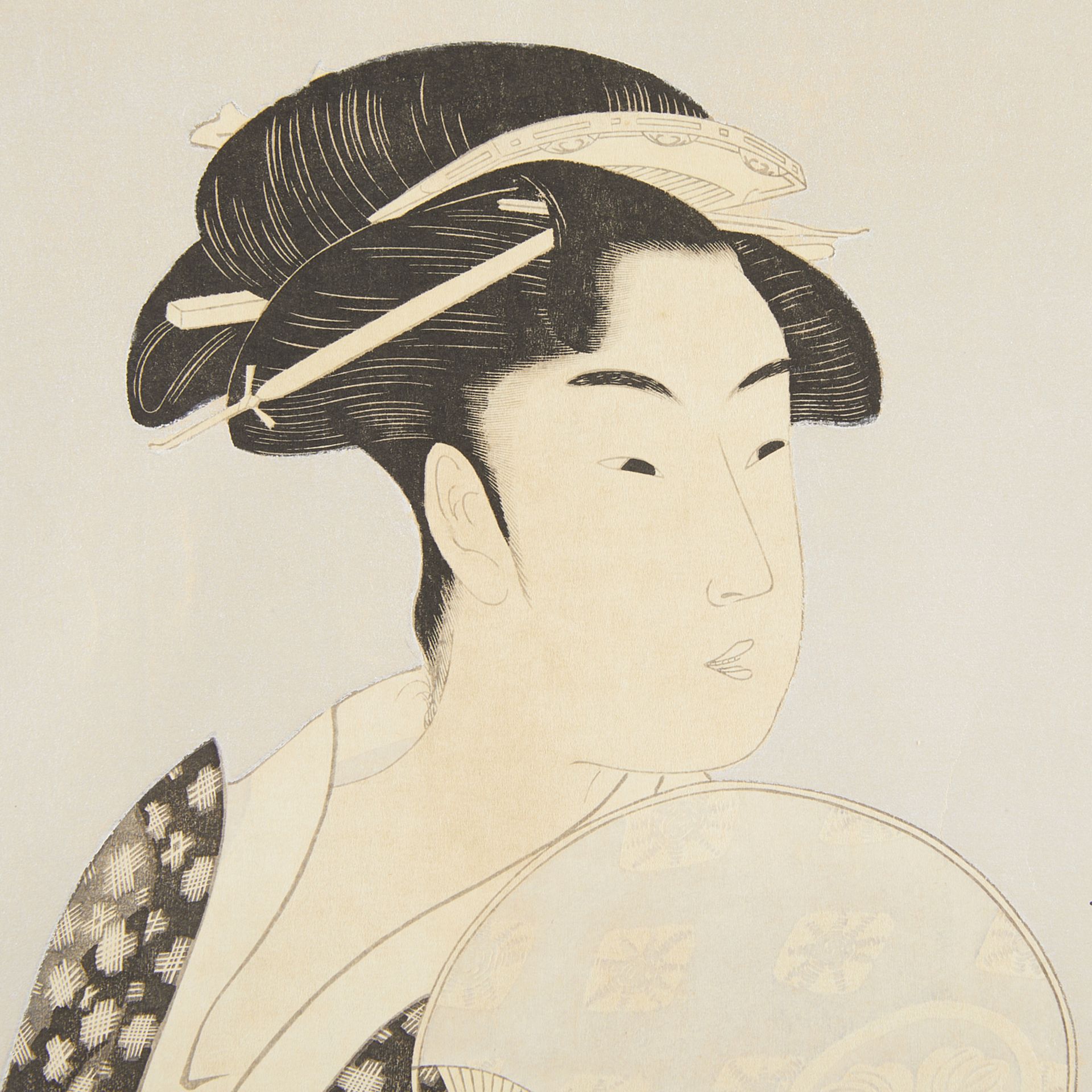 2 After Kitagawa Utamaro Woodblock Prints - Image 10 of 11